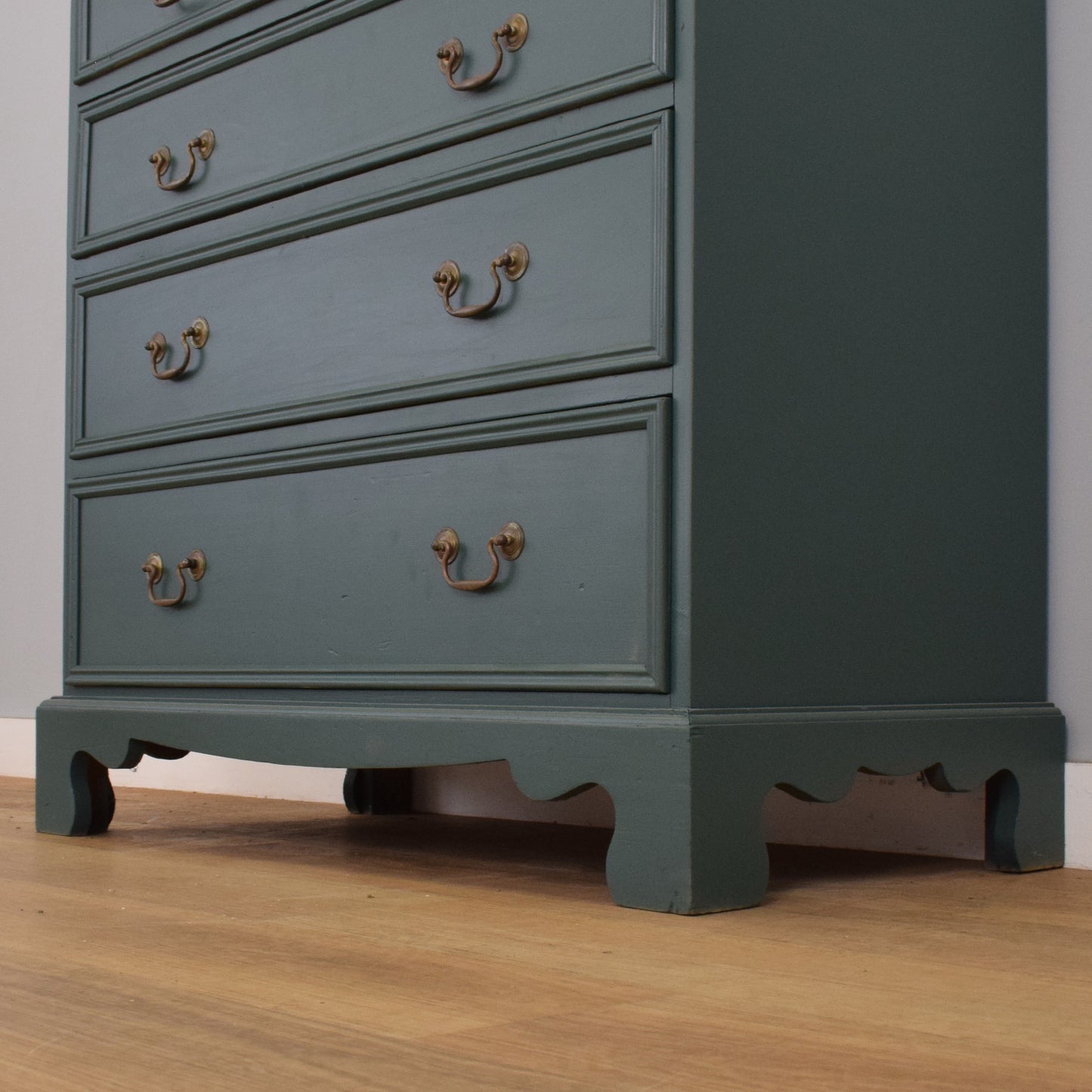 Painted Solid Pine Chest of Drawers