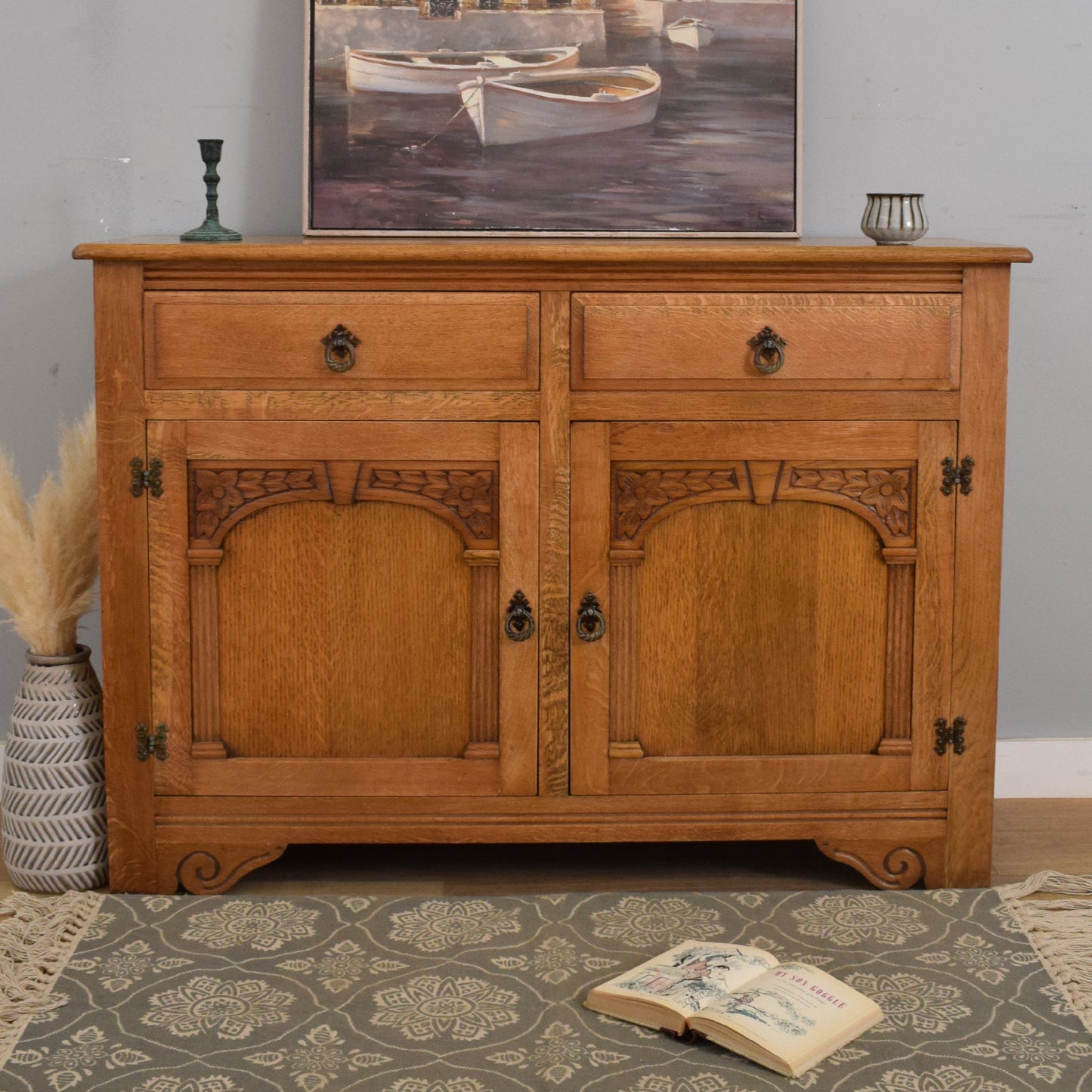 Restored Oak Dresser