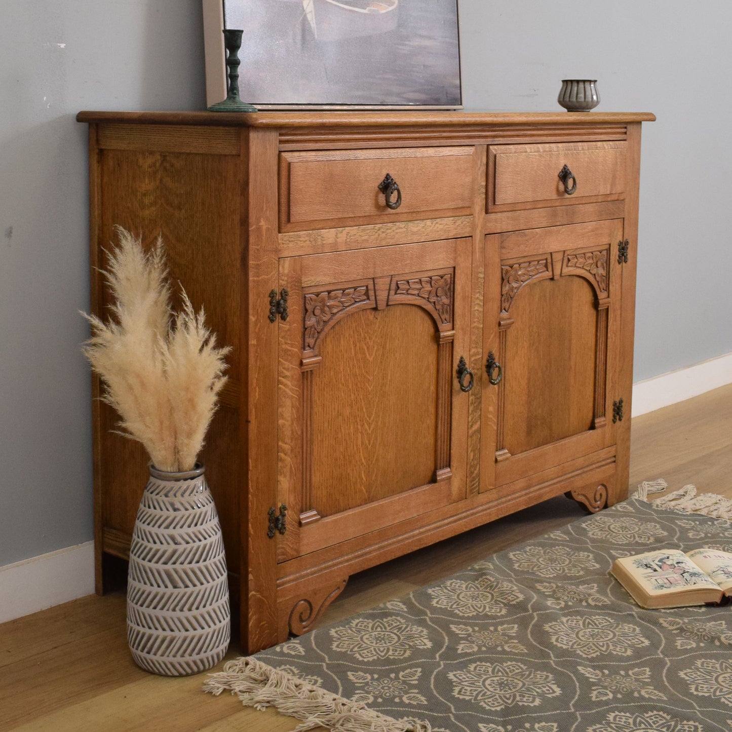 Restored Oak Dresser