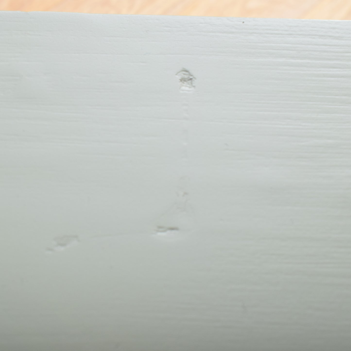 Painted Pine Low Chest Of Drawers