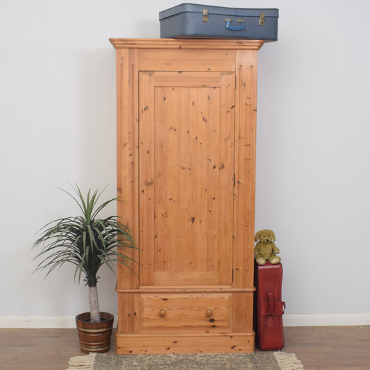 Restored Pine Wardrobe