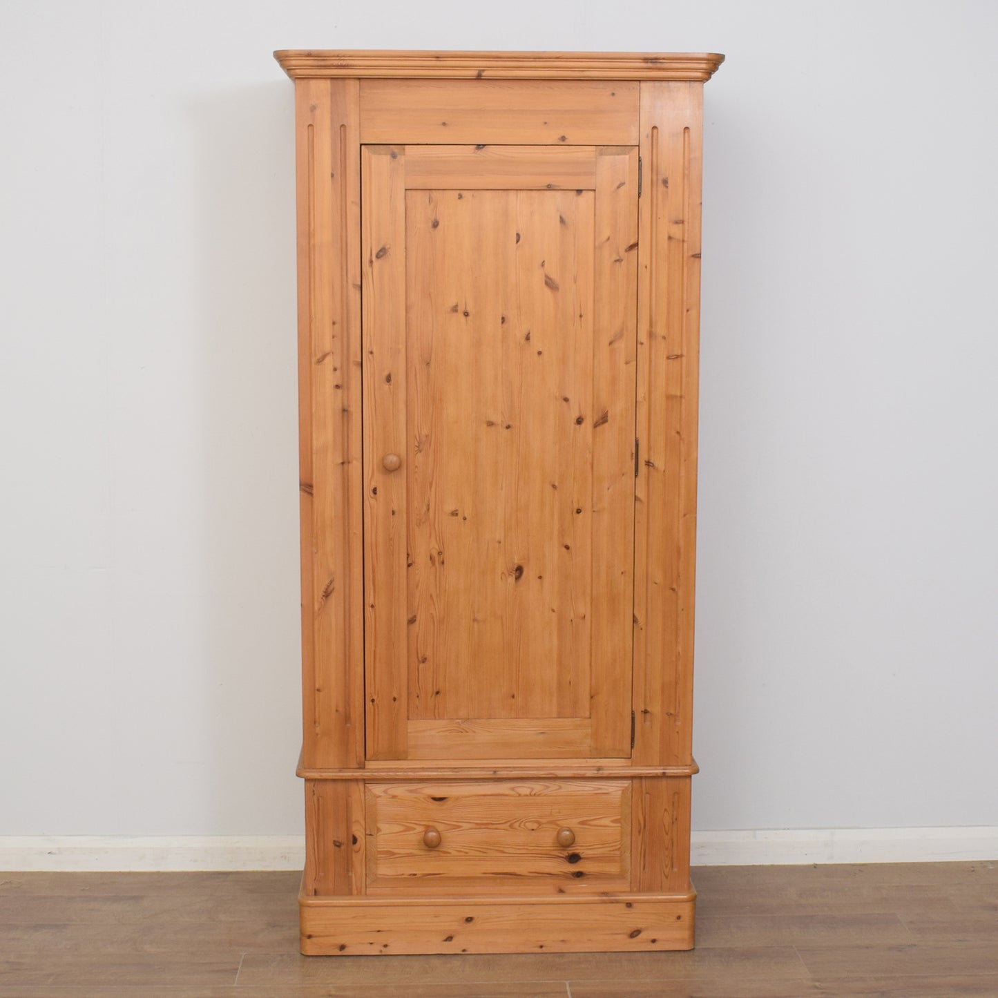 Restored Pine Wardrobe