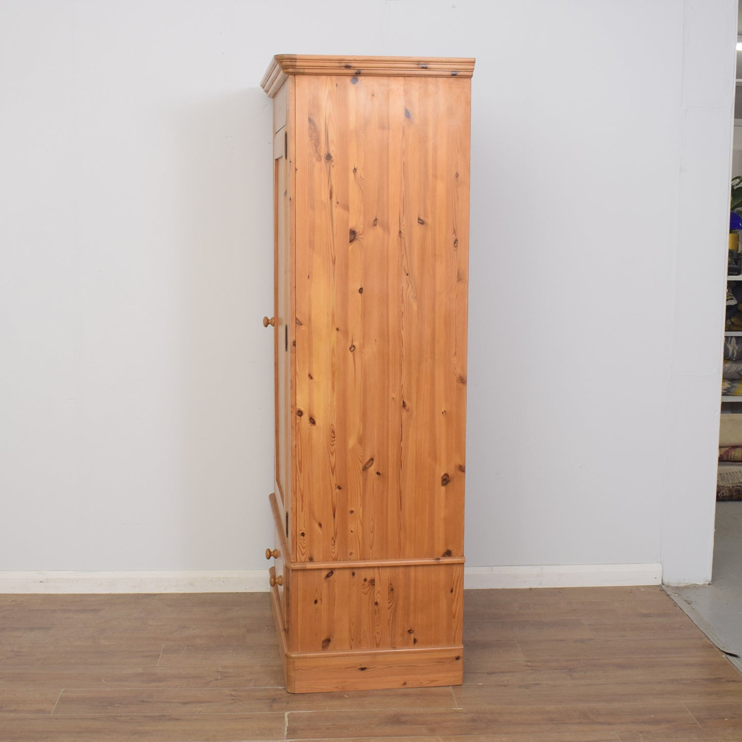 Restored Pine Wardrobe