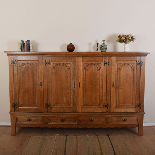 Oak Linen Cupboard