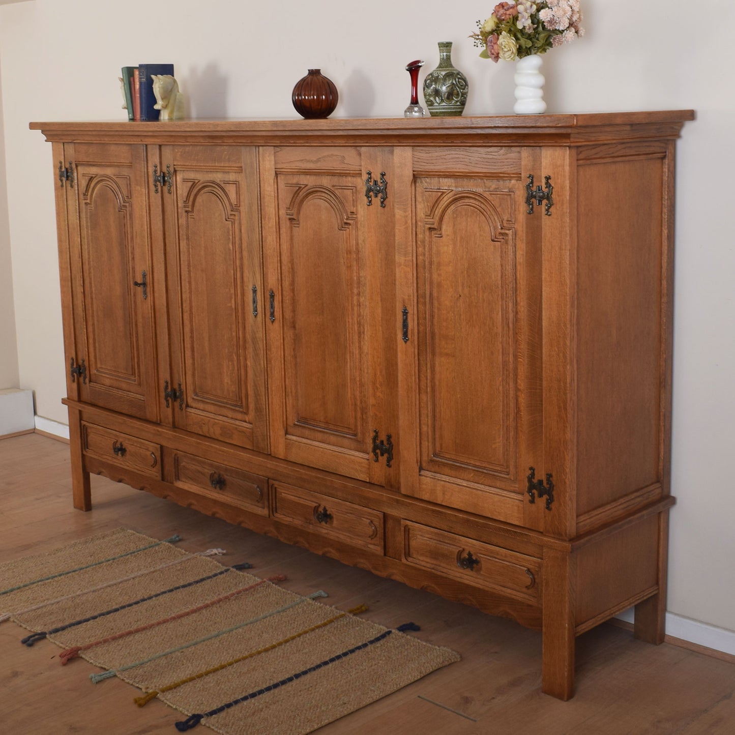 Oak Linen Cupboard