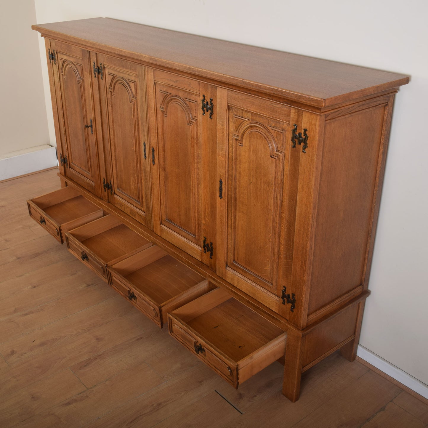 Oak Linen Cupboard