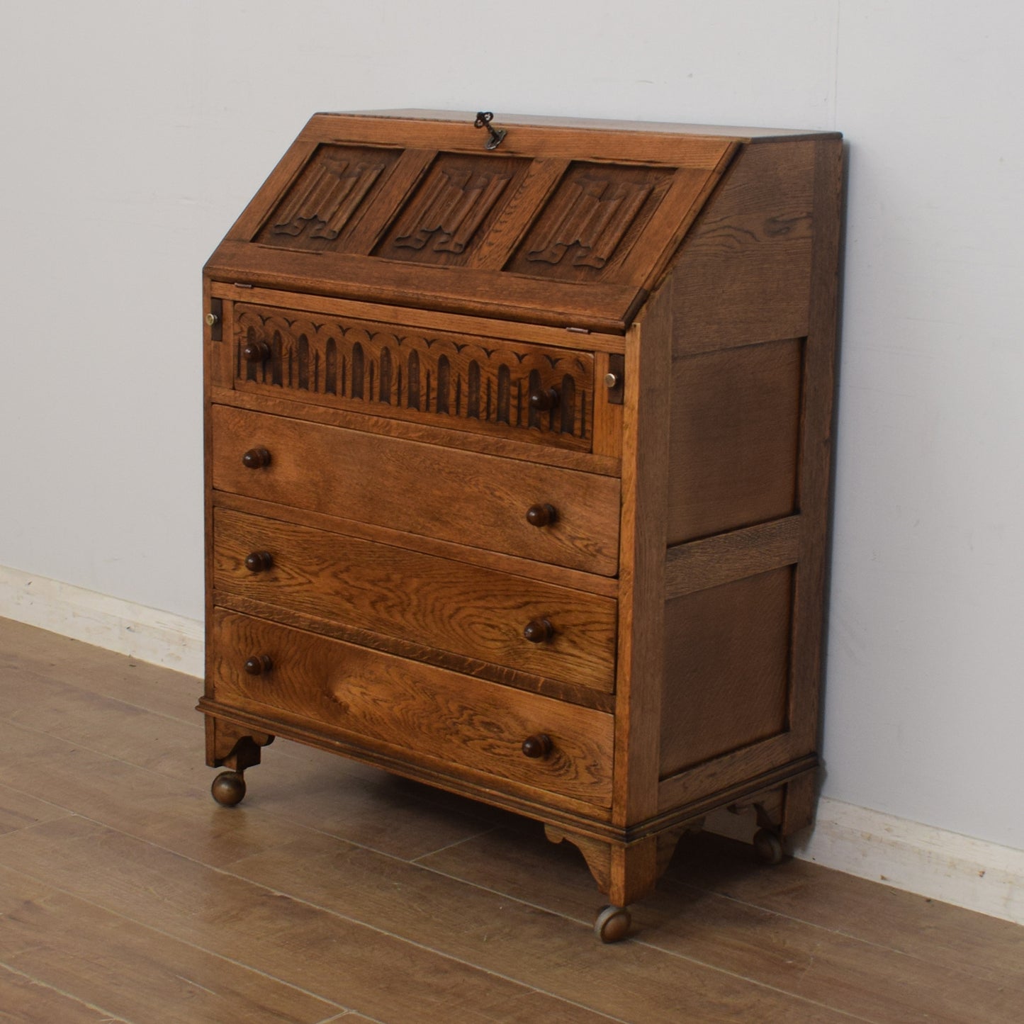 Restored Oak Bureau