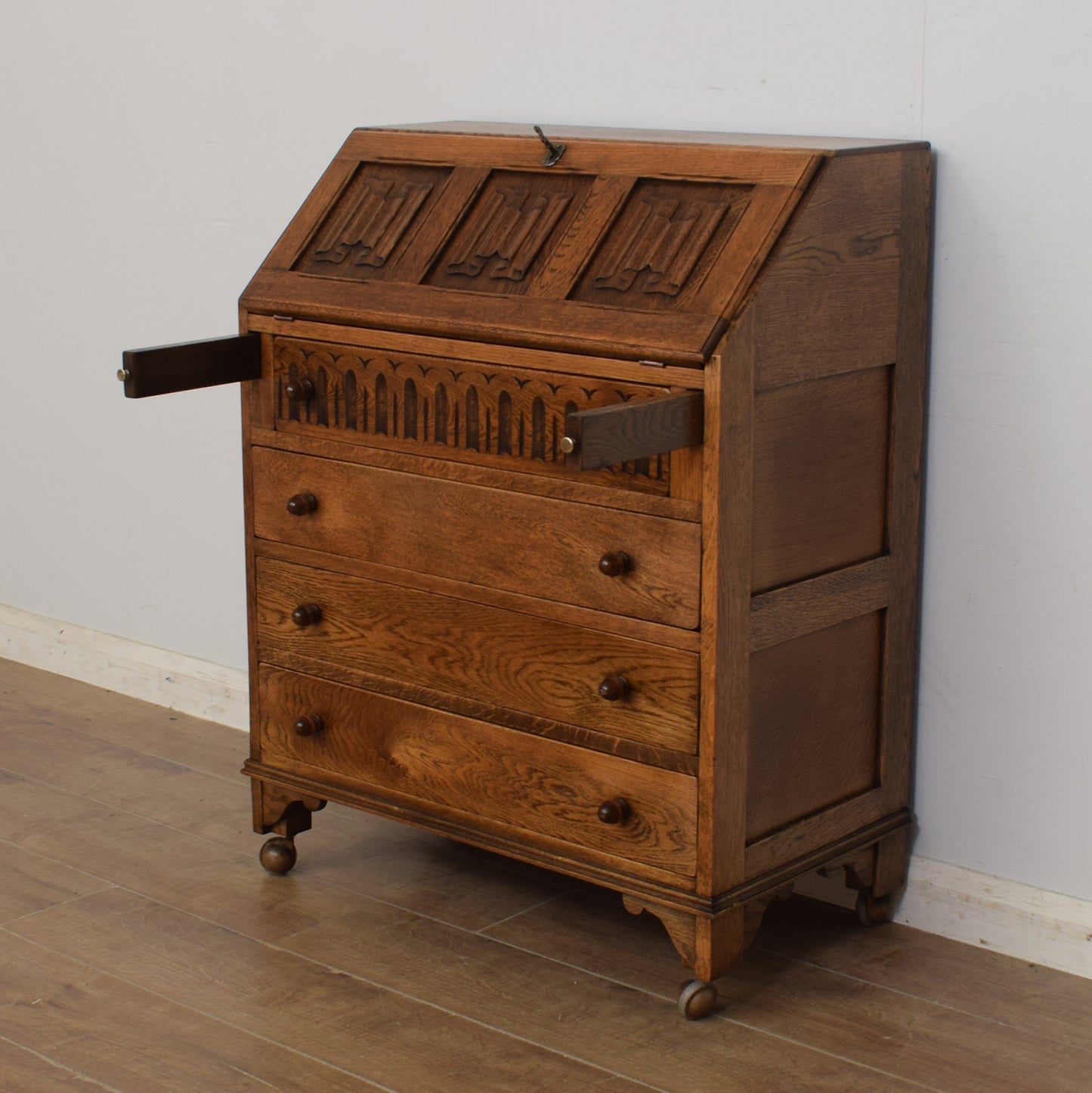 Restored Oak Bureau