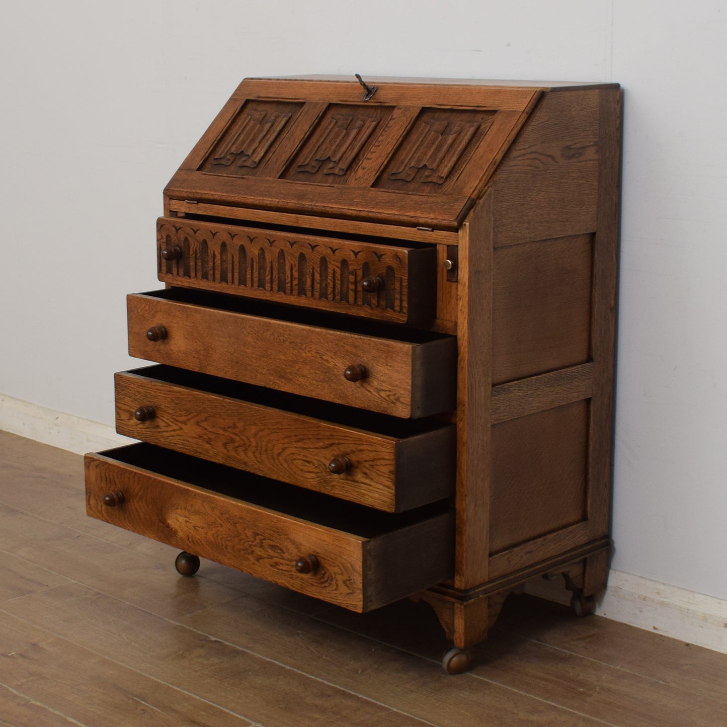 Restored Oak Bureau