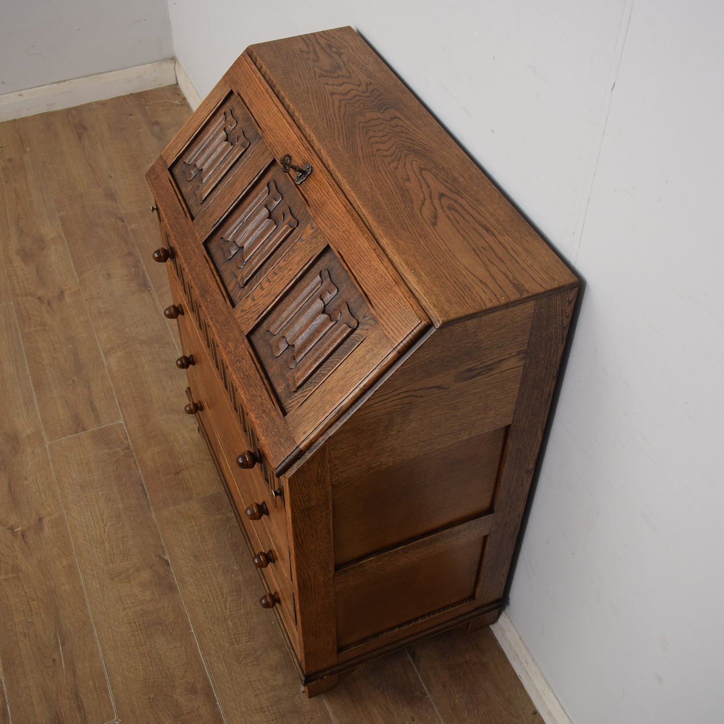 Restored Oak Bureau