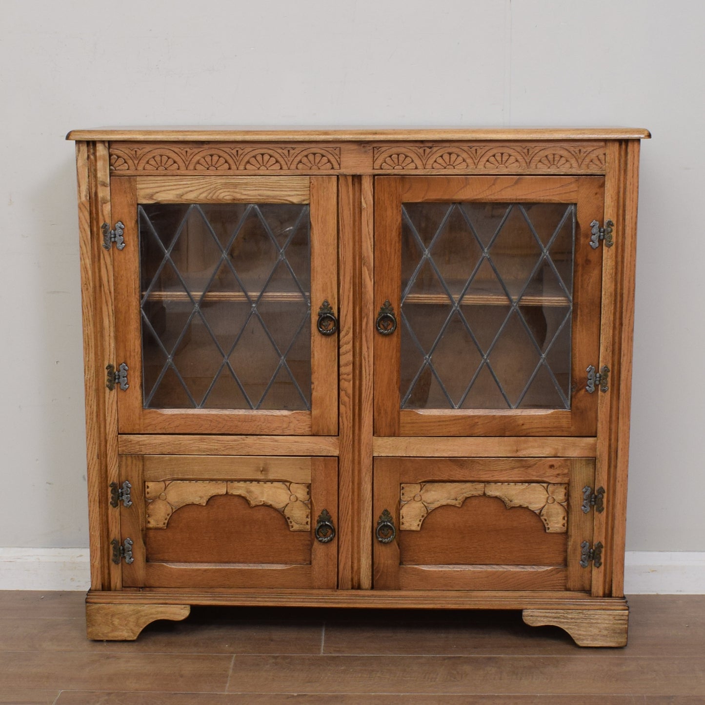 Oak Glazed Cabinet