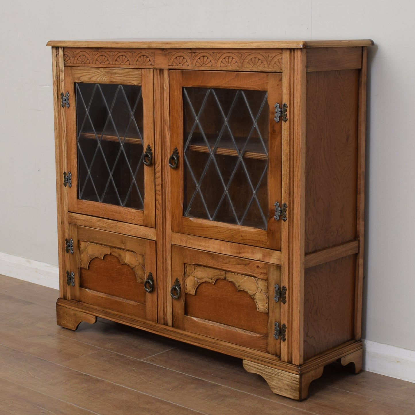 Oak Glazed Cabinet