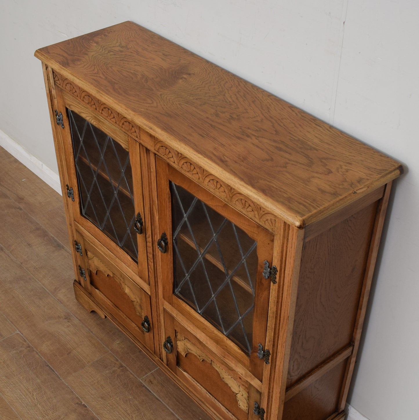 Oak Glazed Cabinet