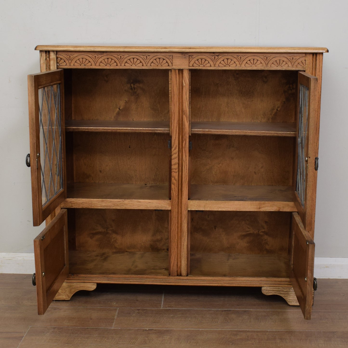 Oak Glazed Cabinet