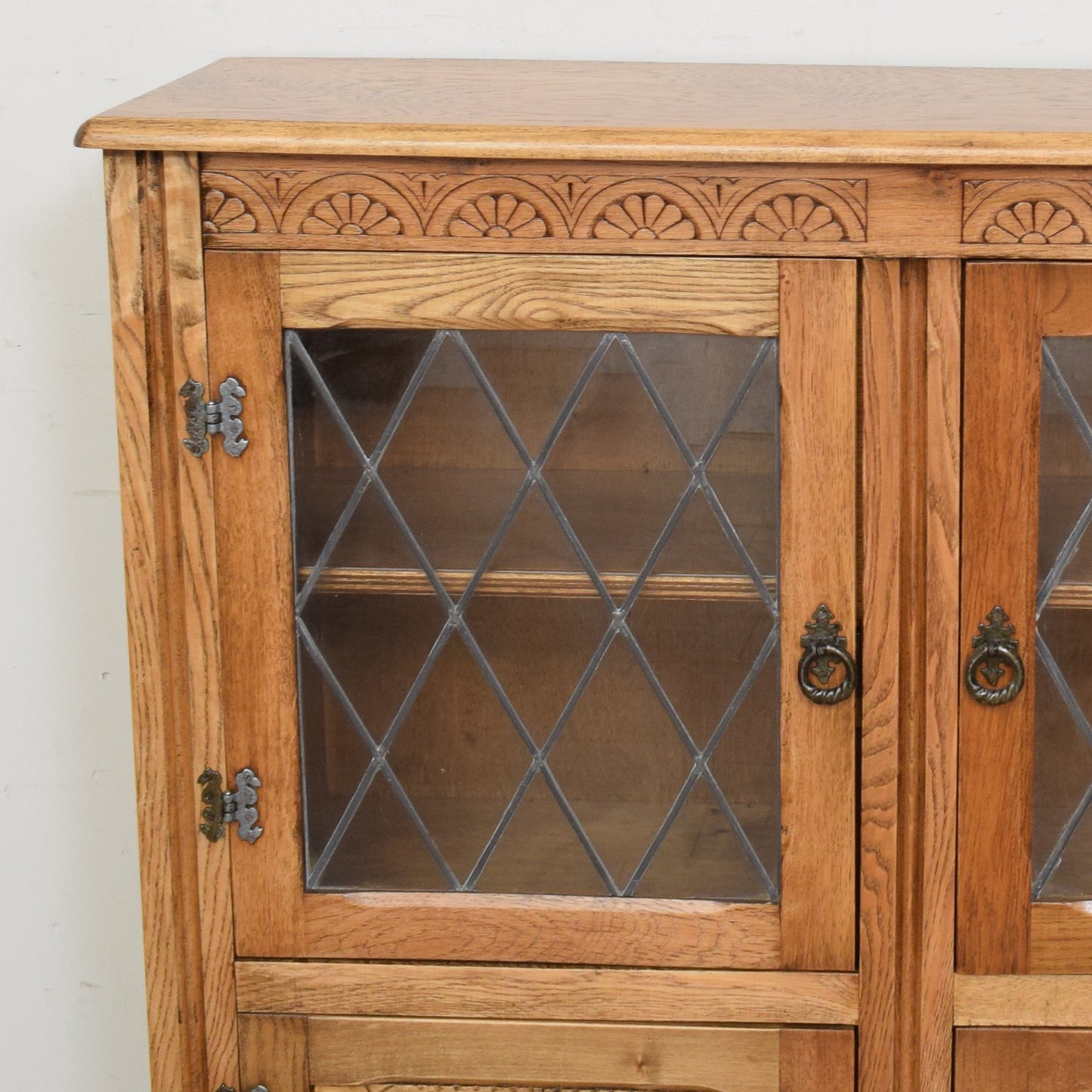 Oak Glazed Cabinet