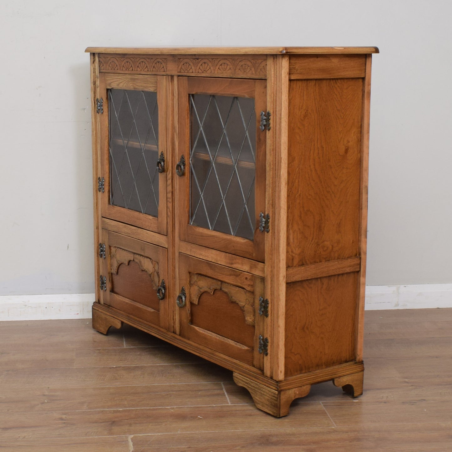 Oak Glazed Cabinet