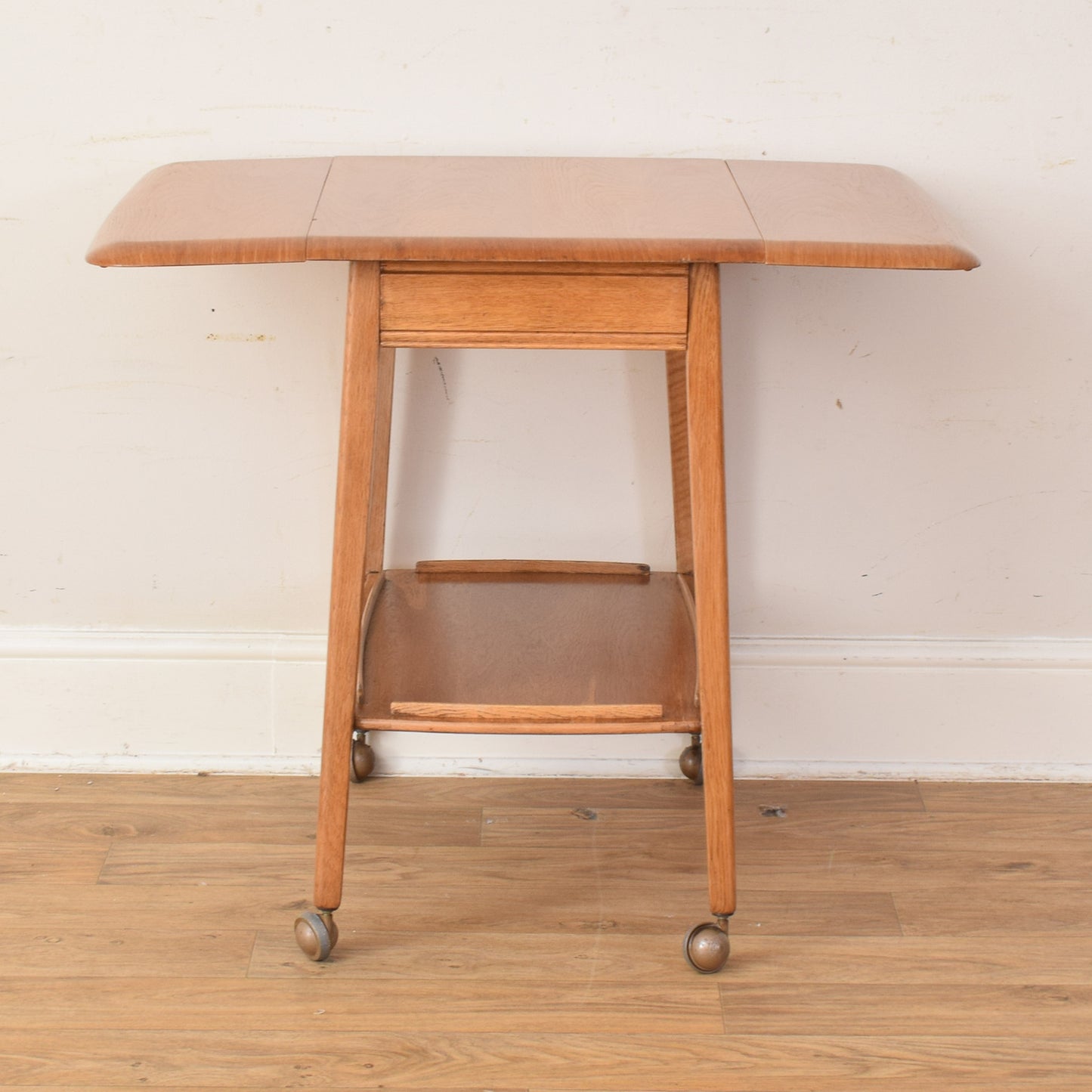 Oak Tea Trolley