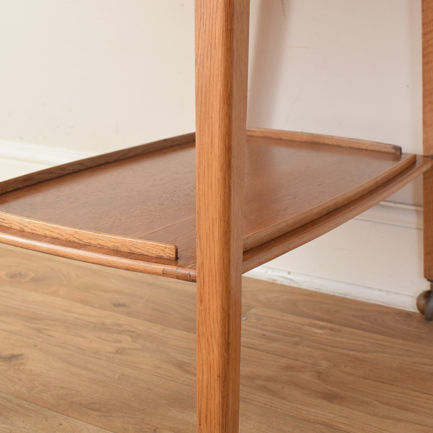 Oak Tea Trolley