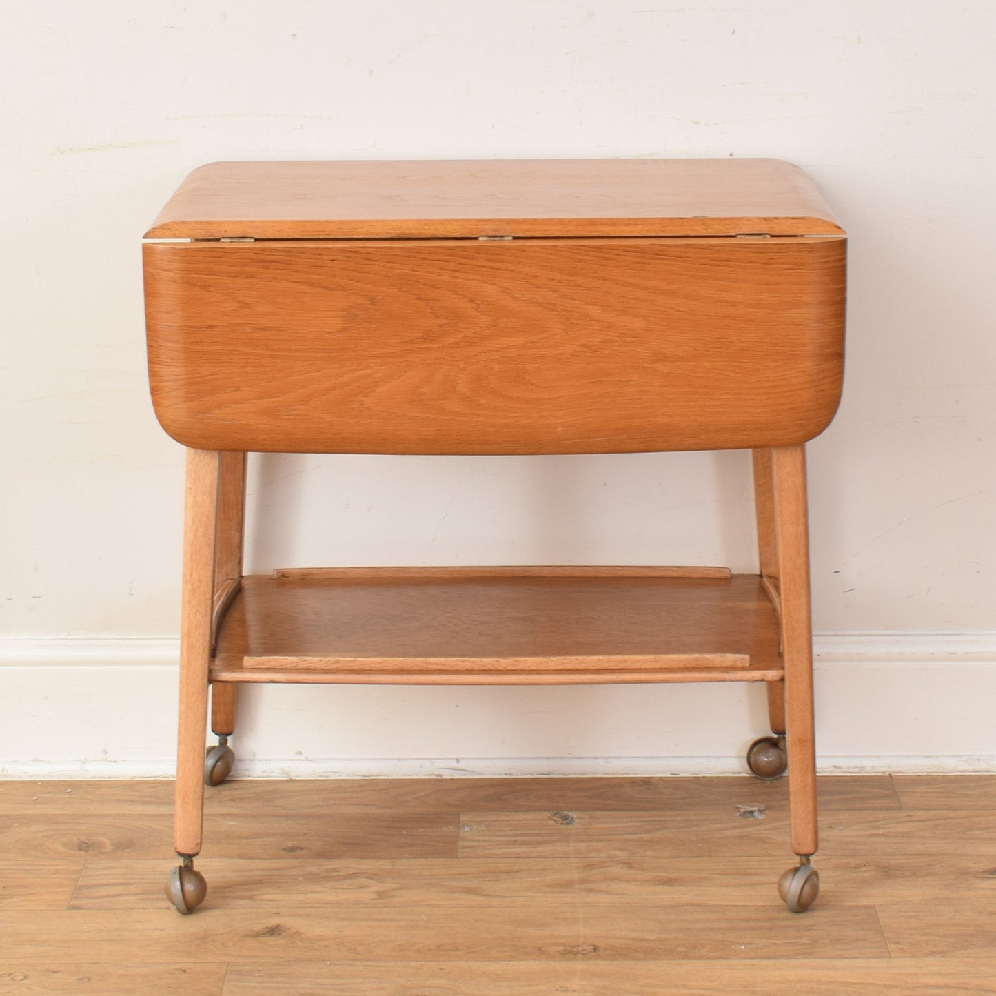 Oak Tea Trolley