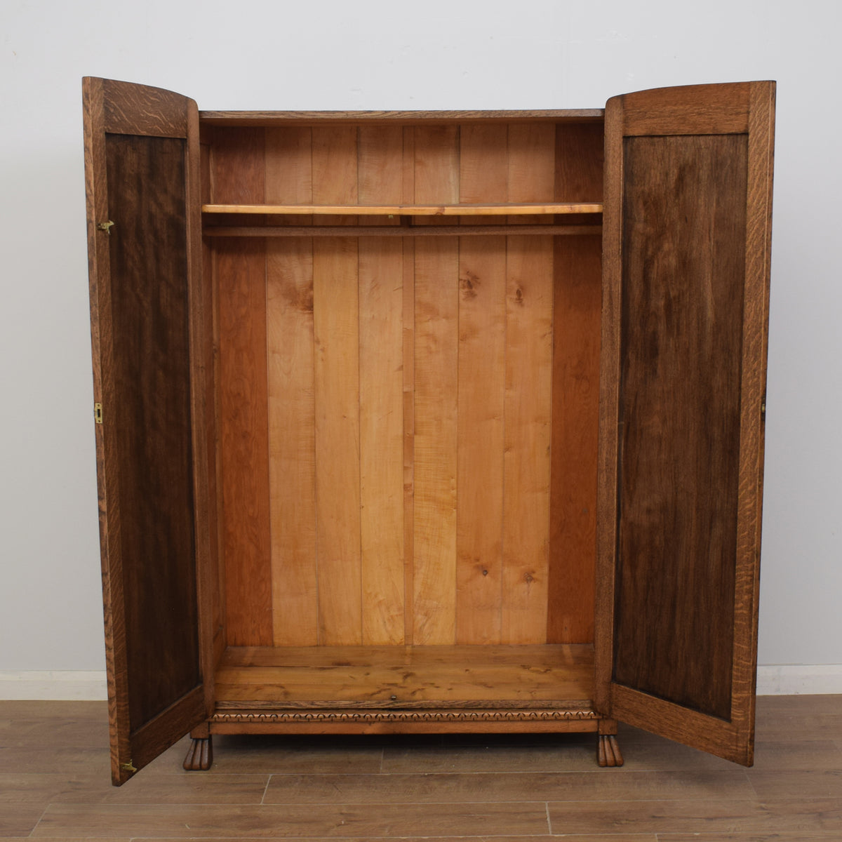Restored Oak Wardrobe