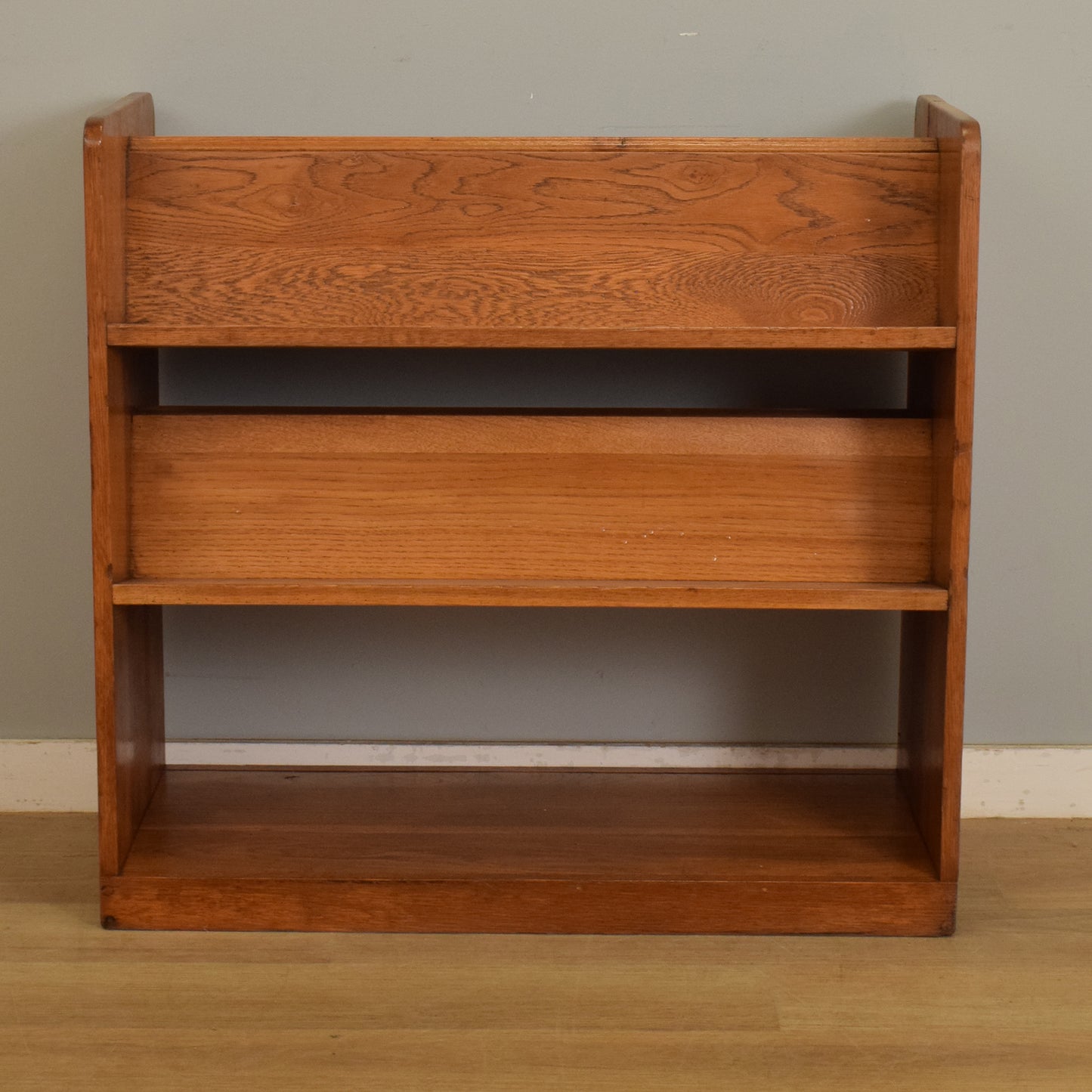 Rustic Oak Bookcase