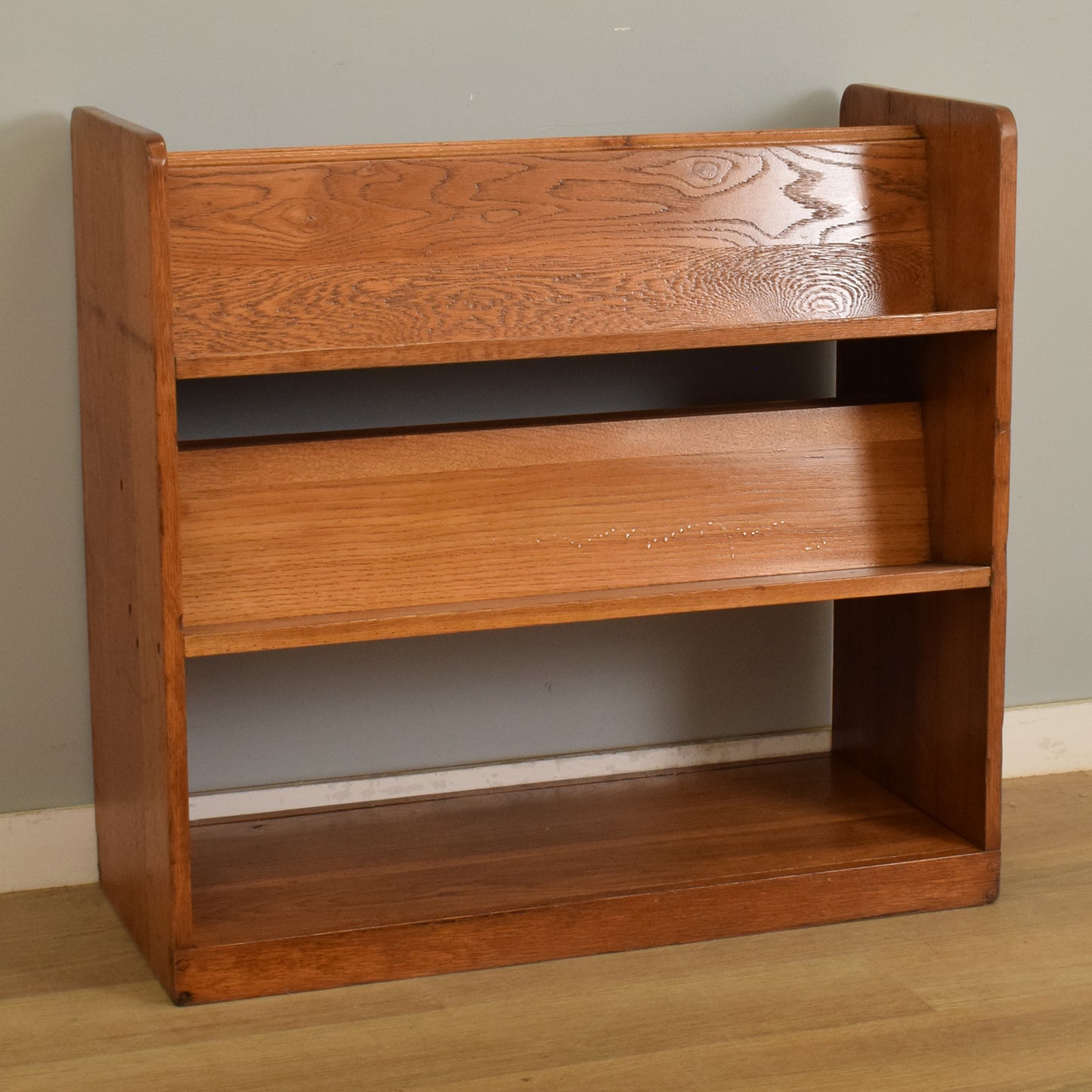 Rustic Oak Bookcase