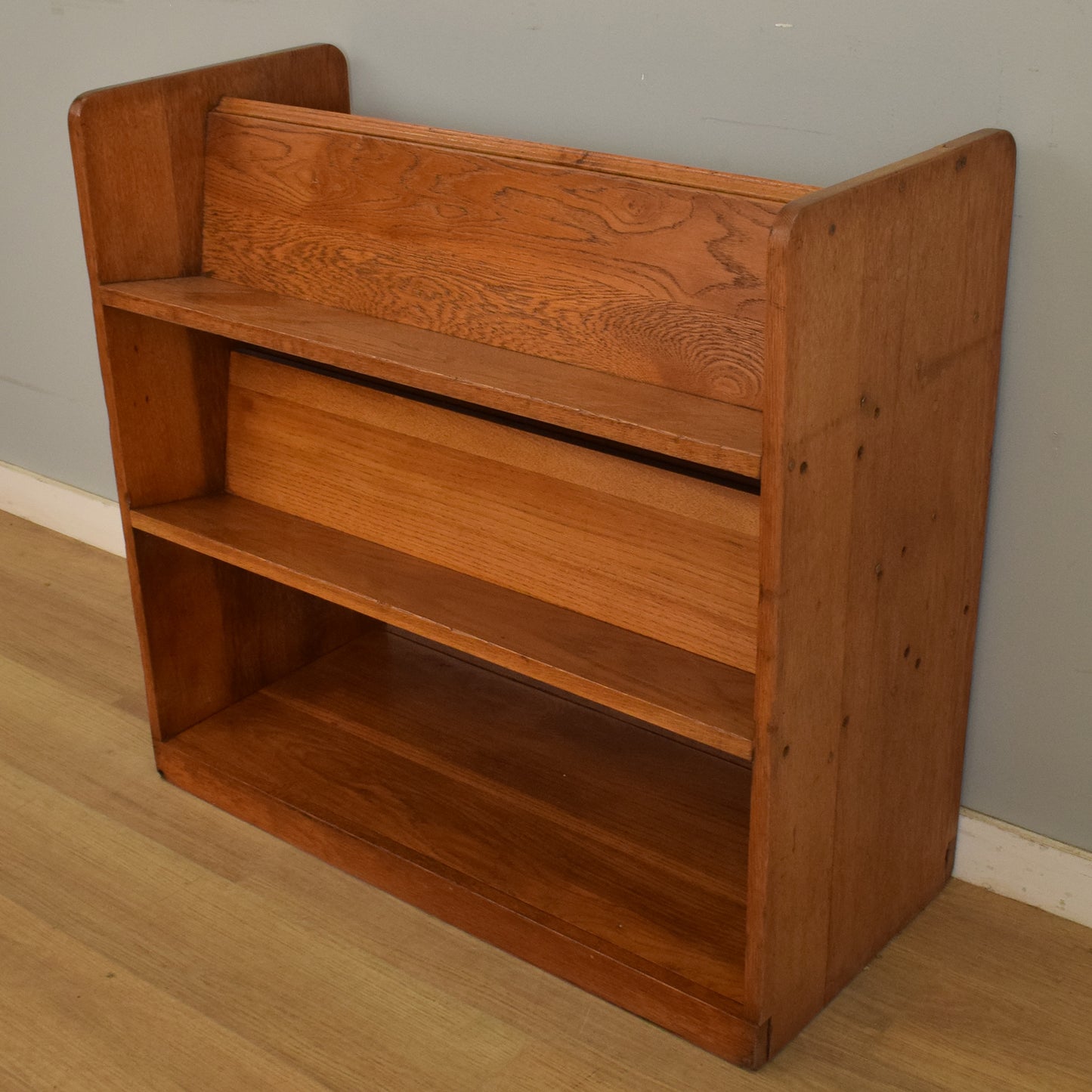 Rustic Oak Bookcase