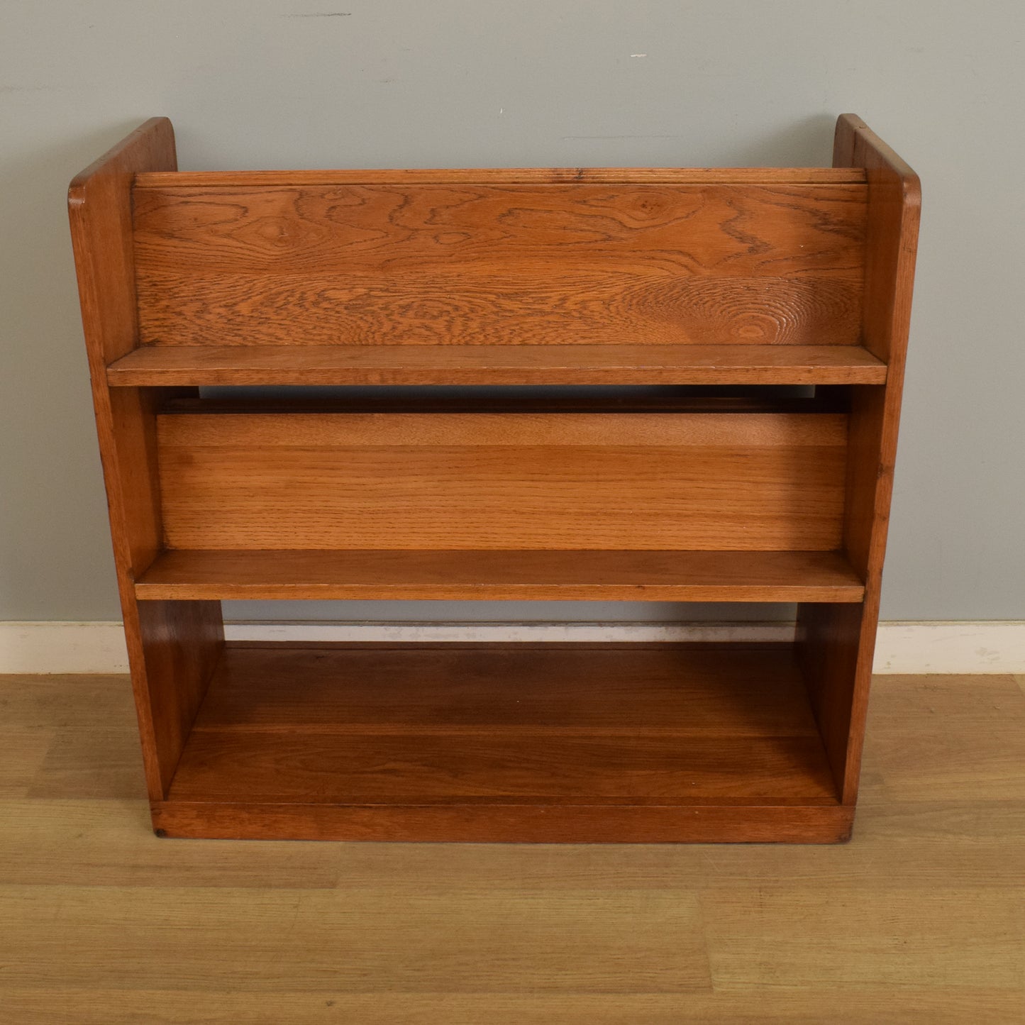 Rustic Oak Bookcase