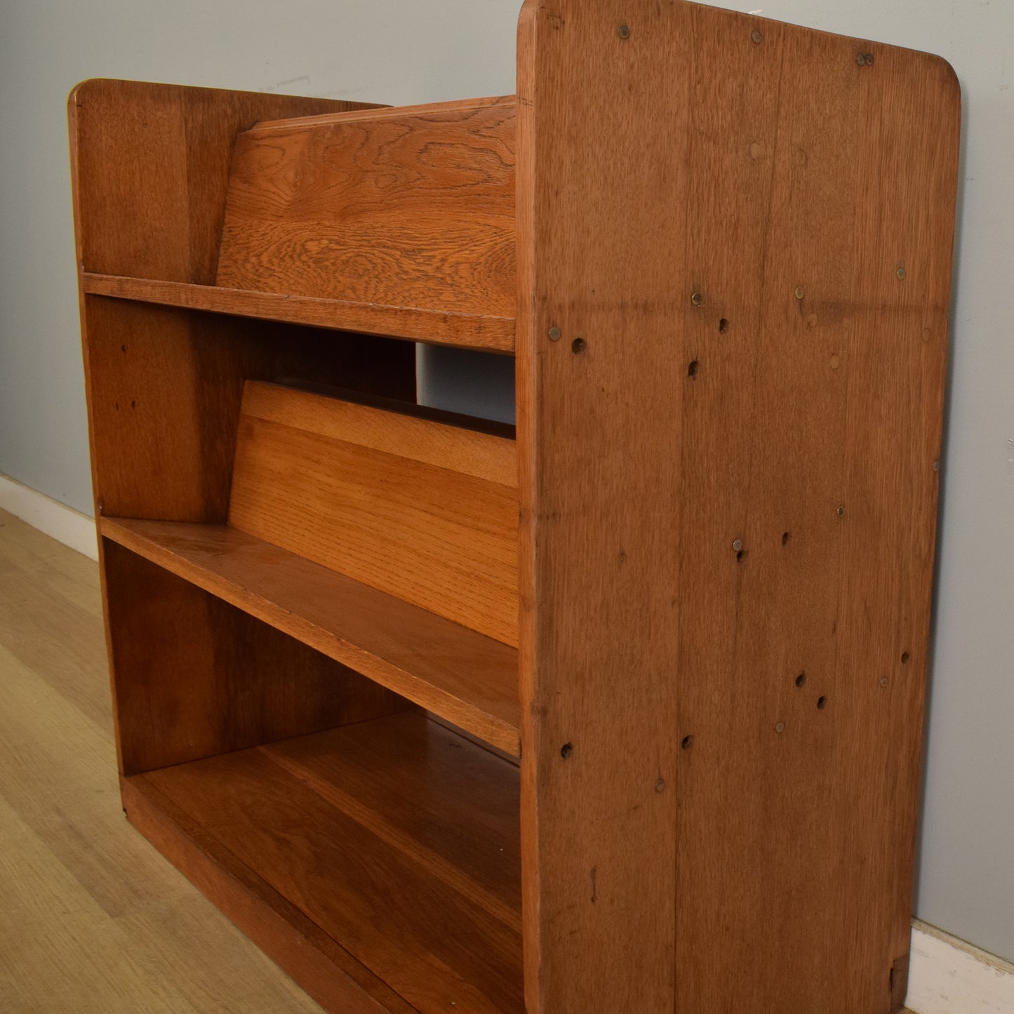 Rustic Oak Bookcase