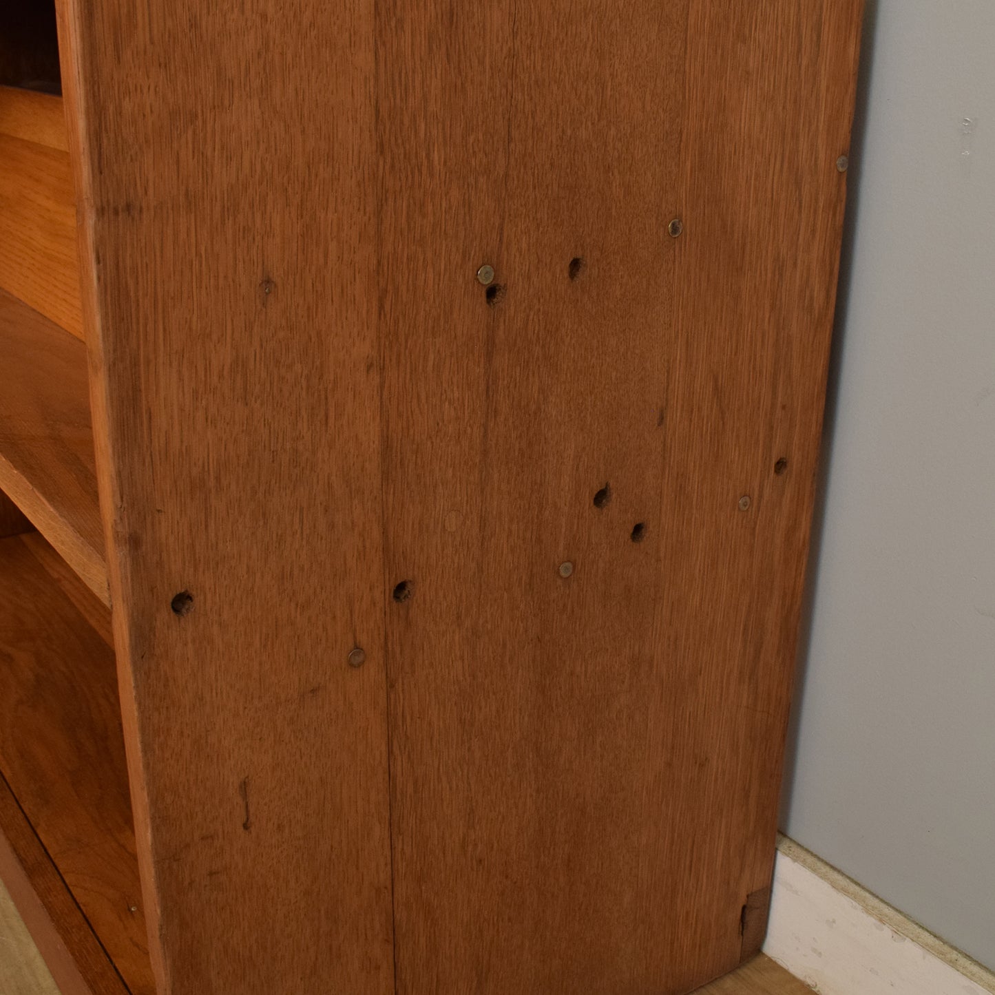 Rustic Oak Bookcase