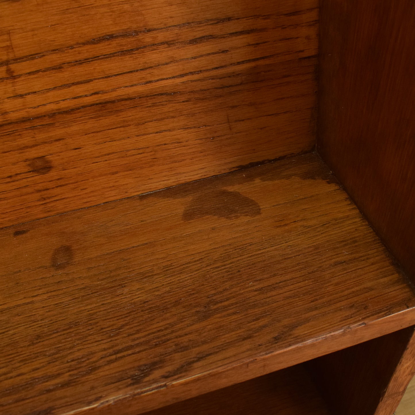 Rustic Oak Bookcase