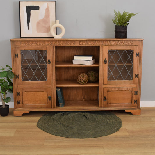 Restored Glazed Display Cabinet