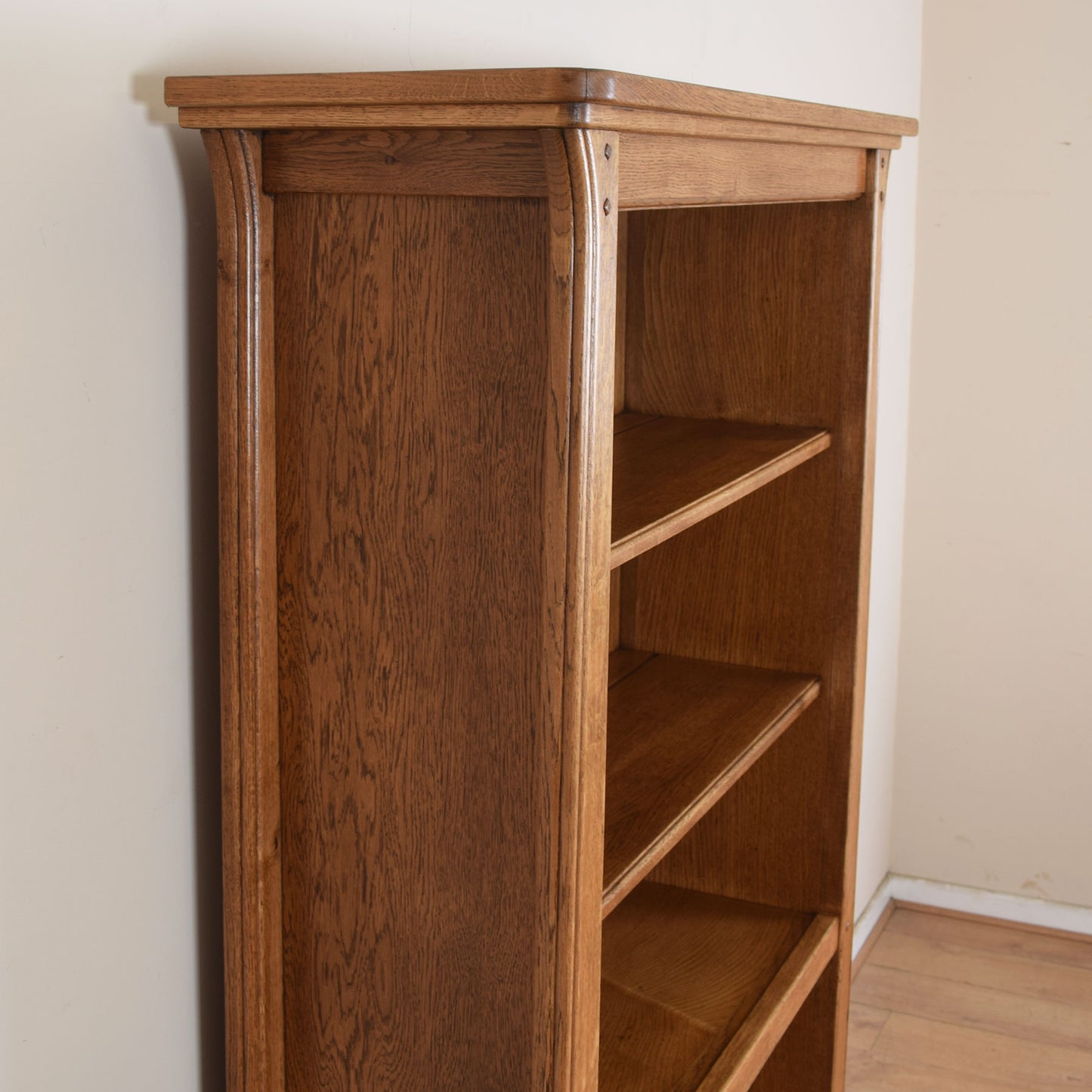 Solid Oak Sherry Bookcase