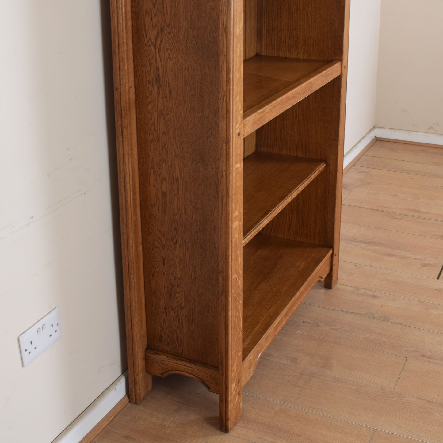 Solid Oak Sherry Bookcase