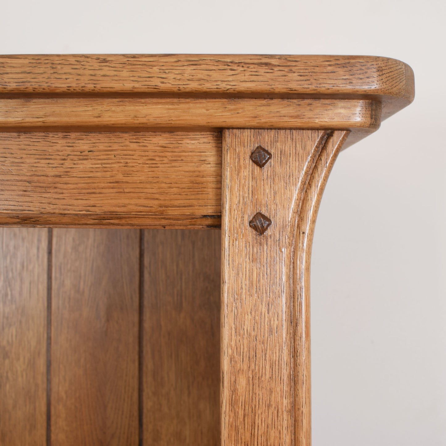 Solid Oak Sherry Bookcase