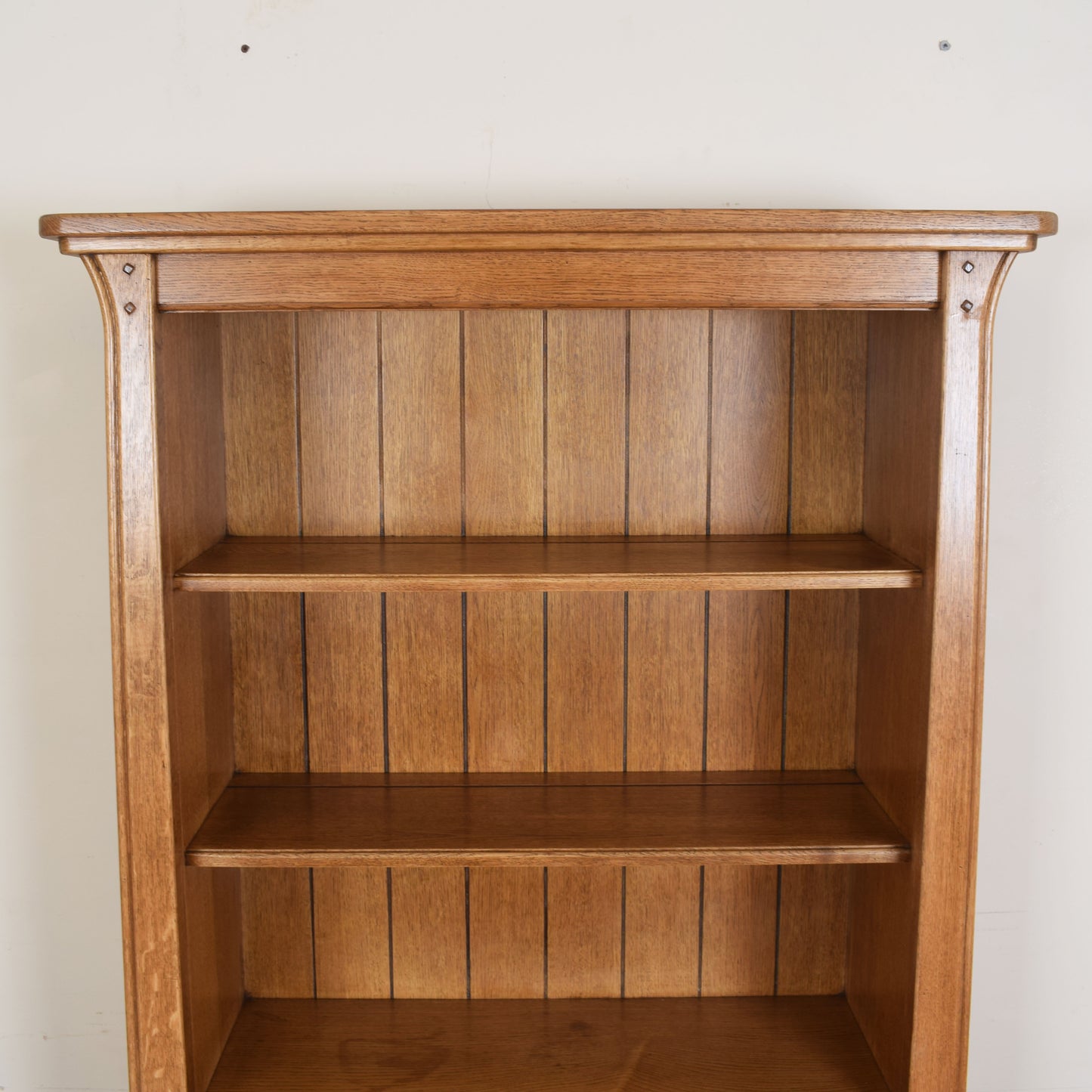 Solid Oak Sherry Bookcase