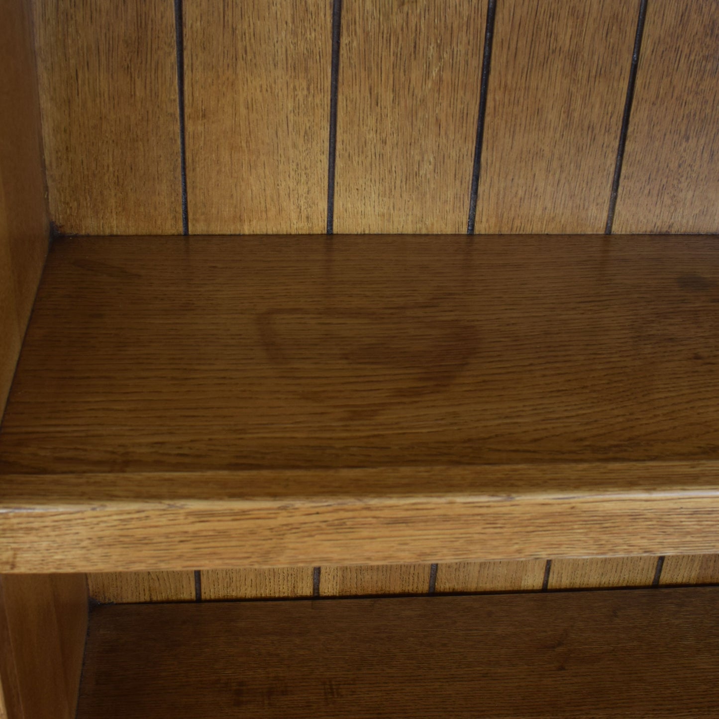 Solid Oak Sherry Bookcase