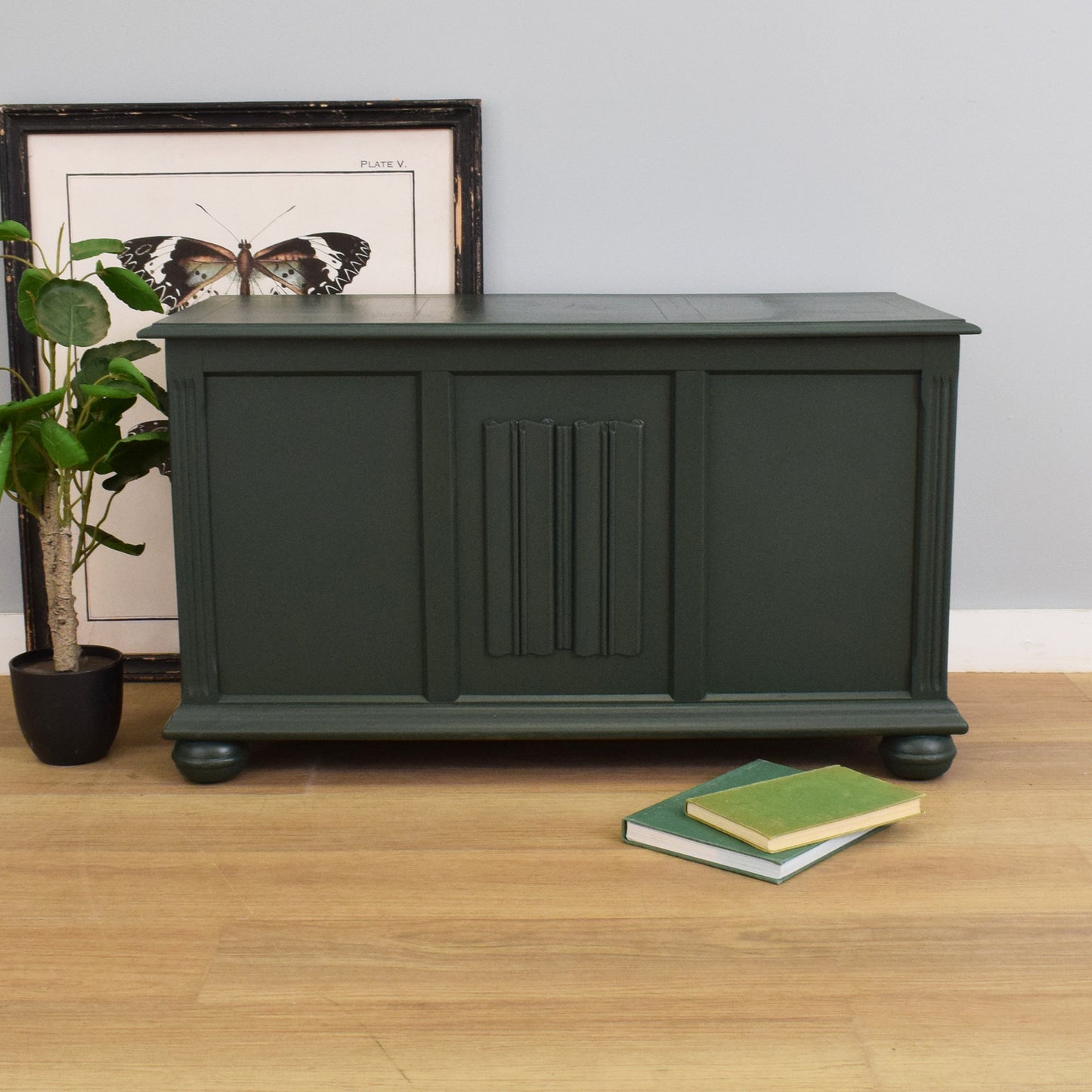 Painted Blanket Box