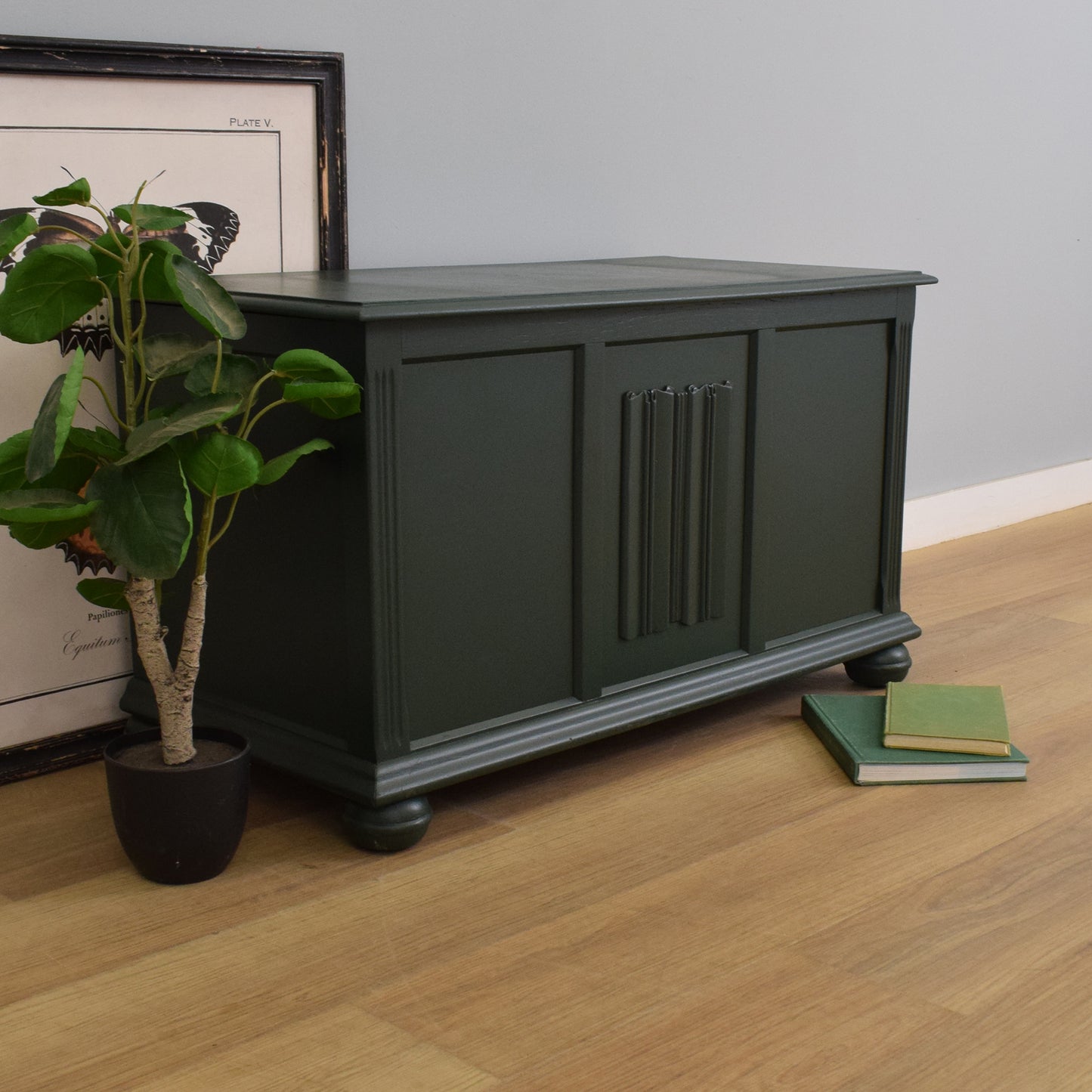 Painted Blanket Box