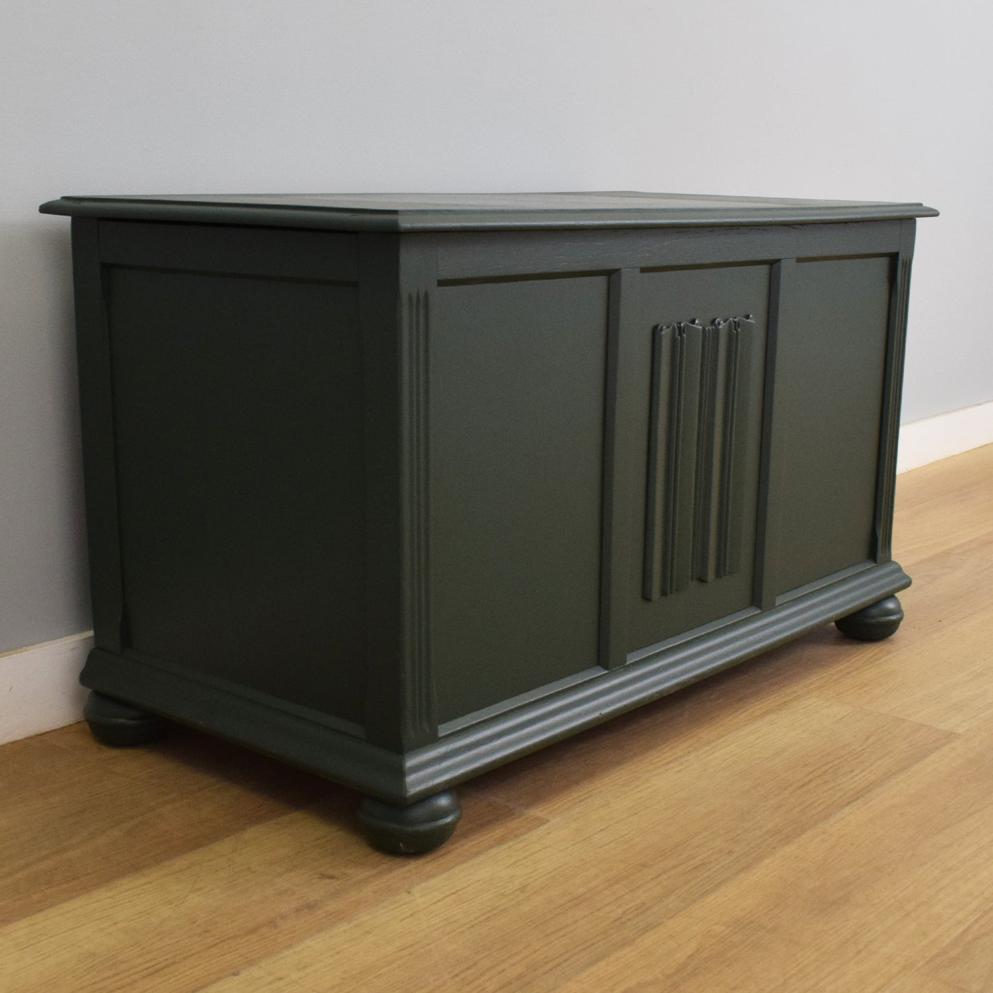 Painted Blanket Box