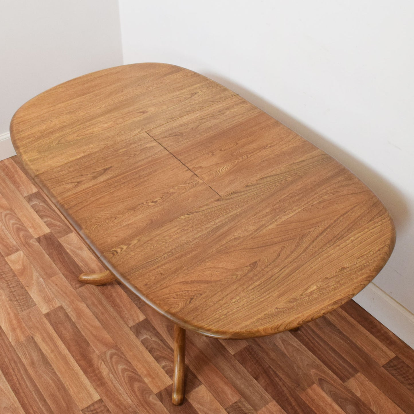 Ercol Draw Leaf Table and Six Chairs