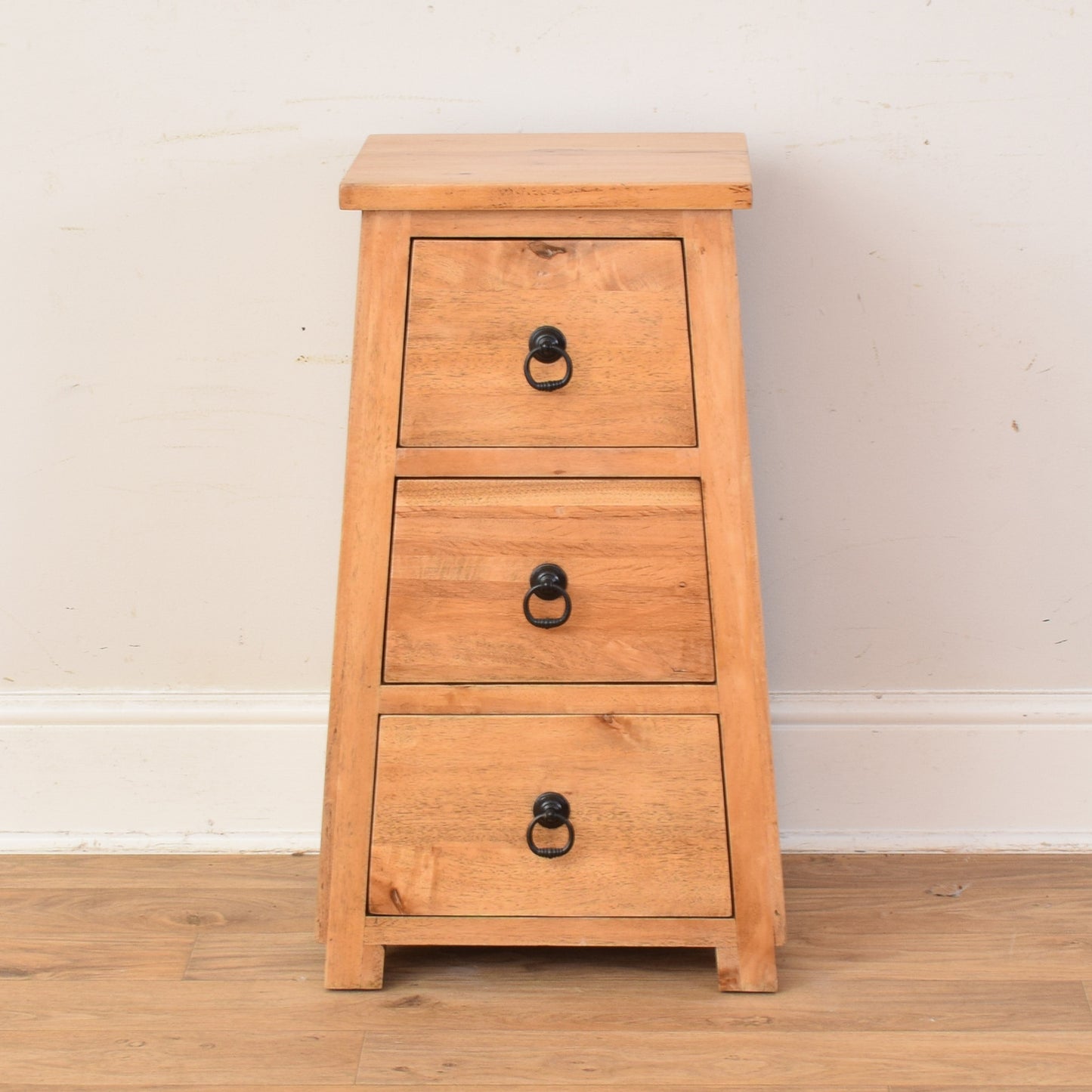 Blonde Oak Chest Of Drawers