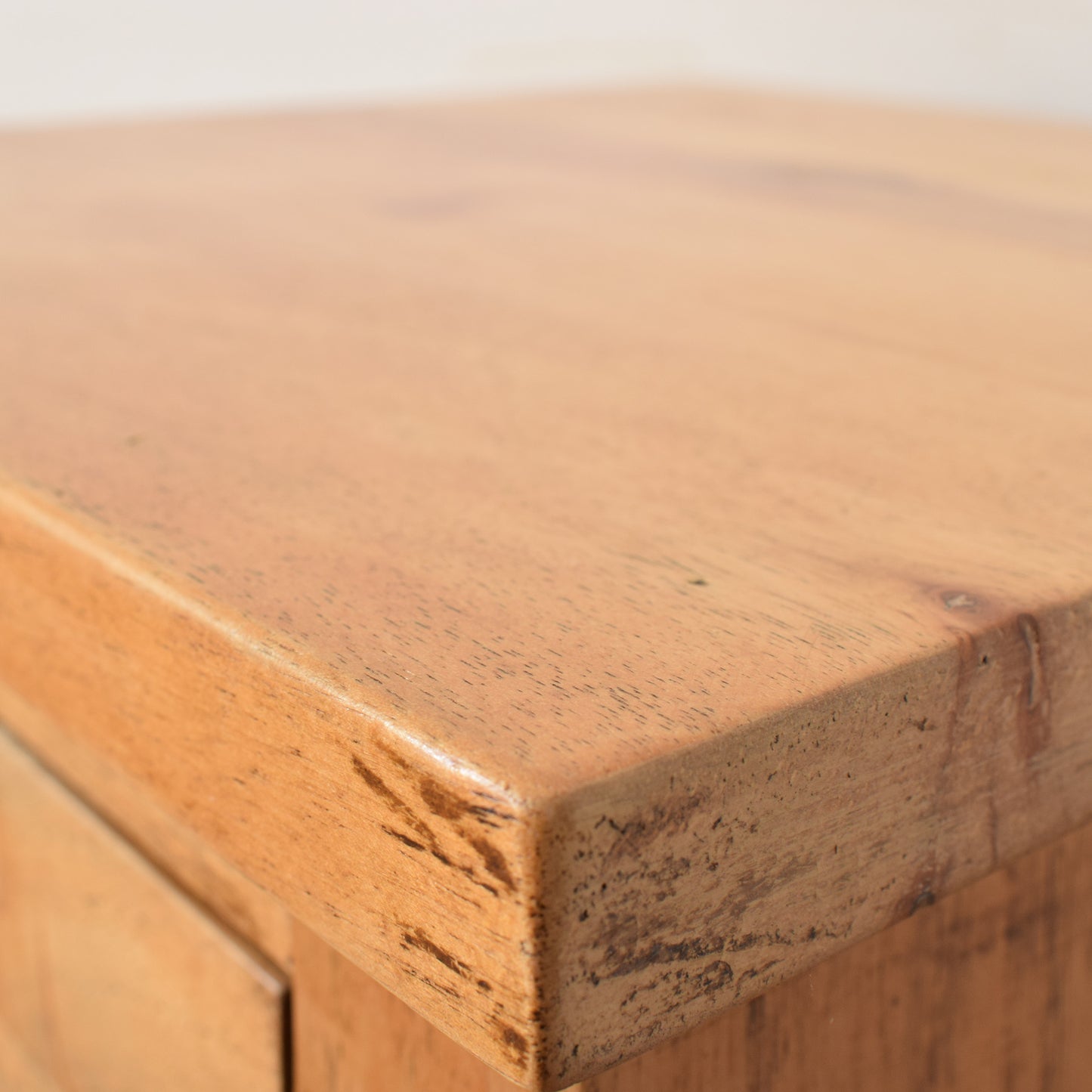 Blonde Oak Chest Of Drawers