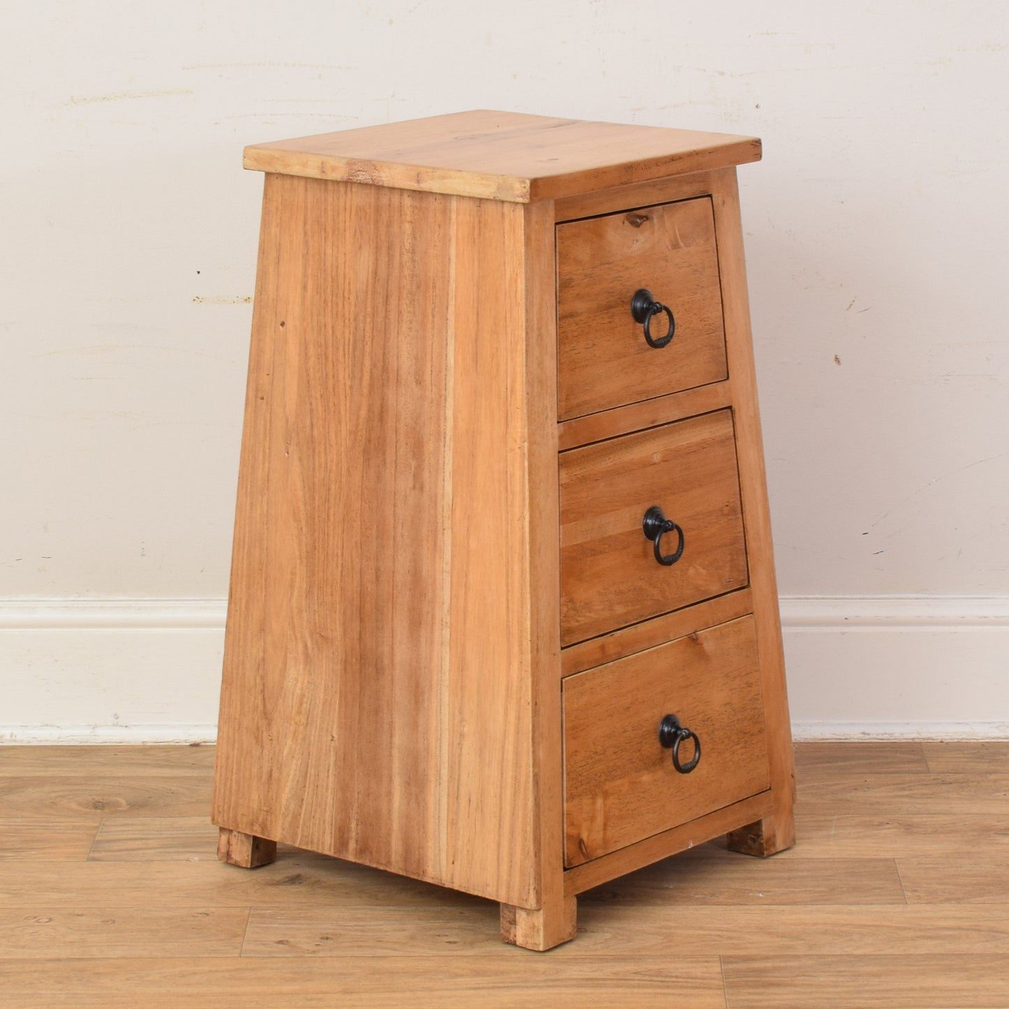 Blonde Oak Chest Of Drawers