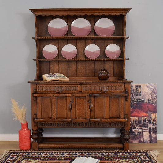 Traditional Solid Oak Dresser