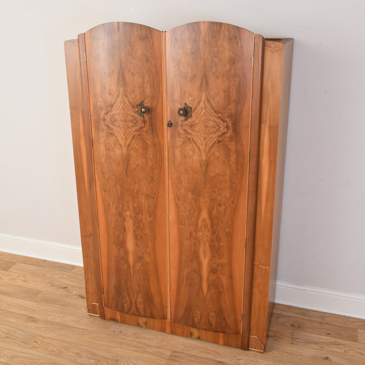 Walnut Veneer Wardrobe