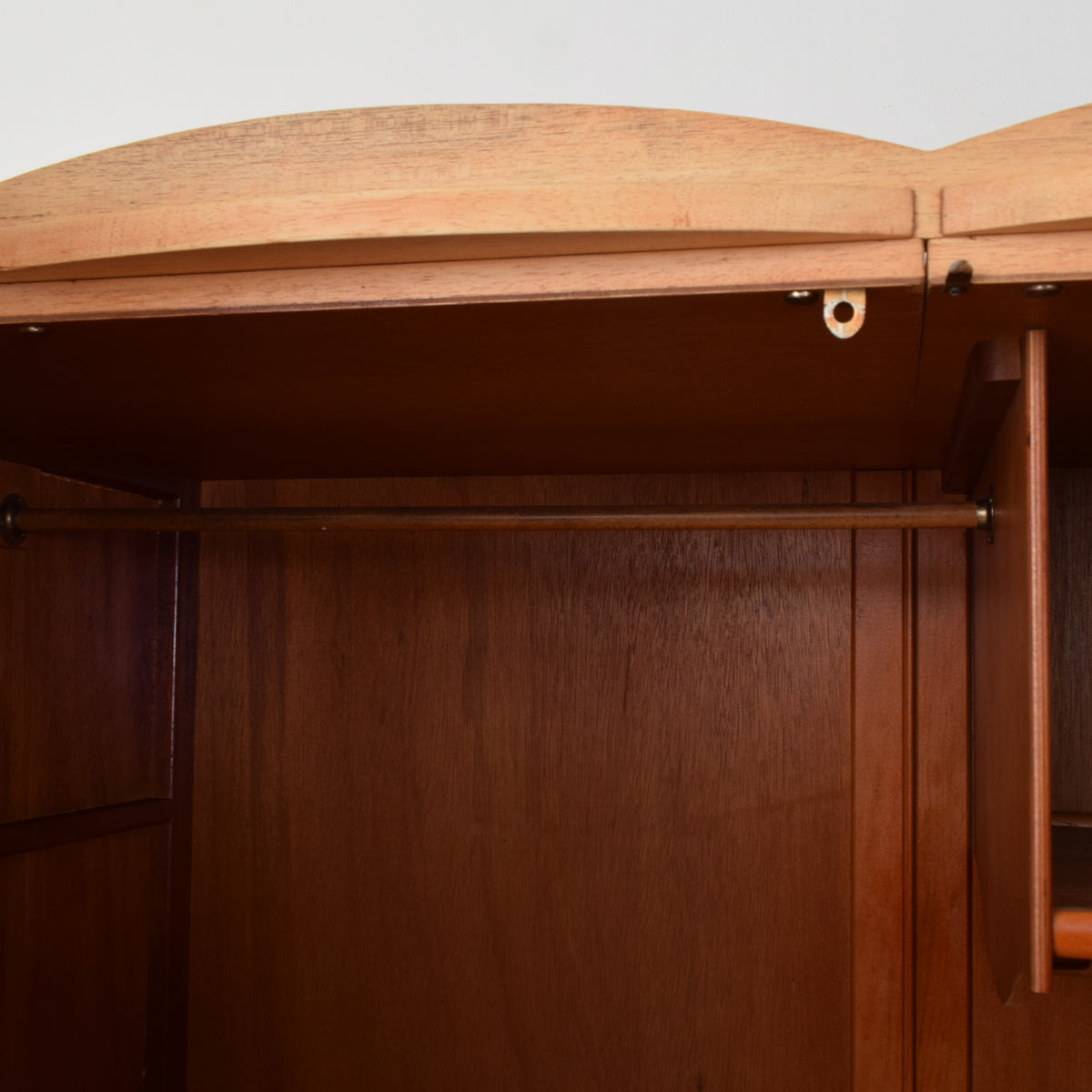 Walnut Veneer Wardrobe