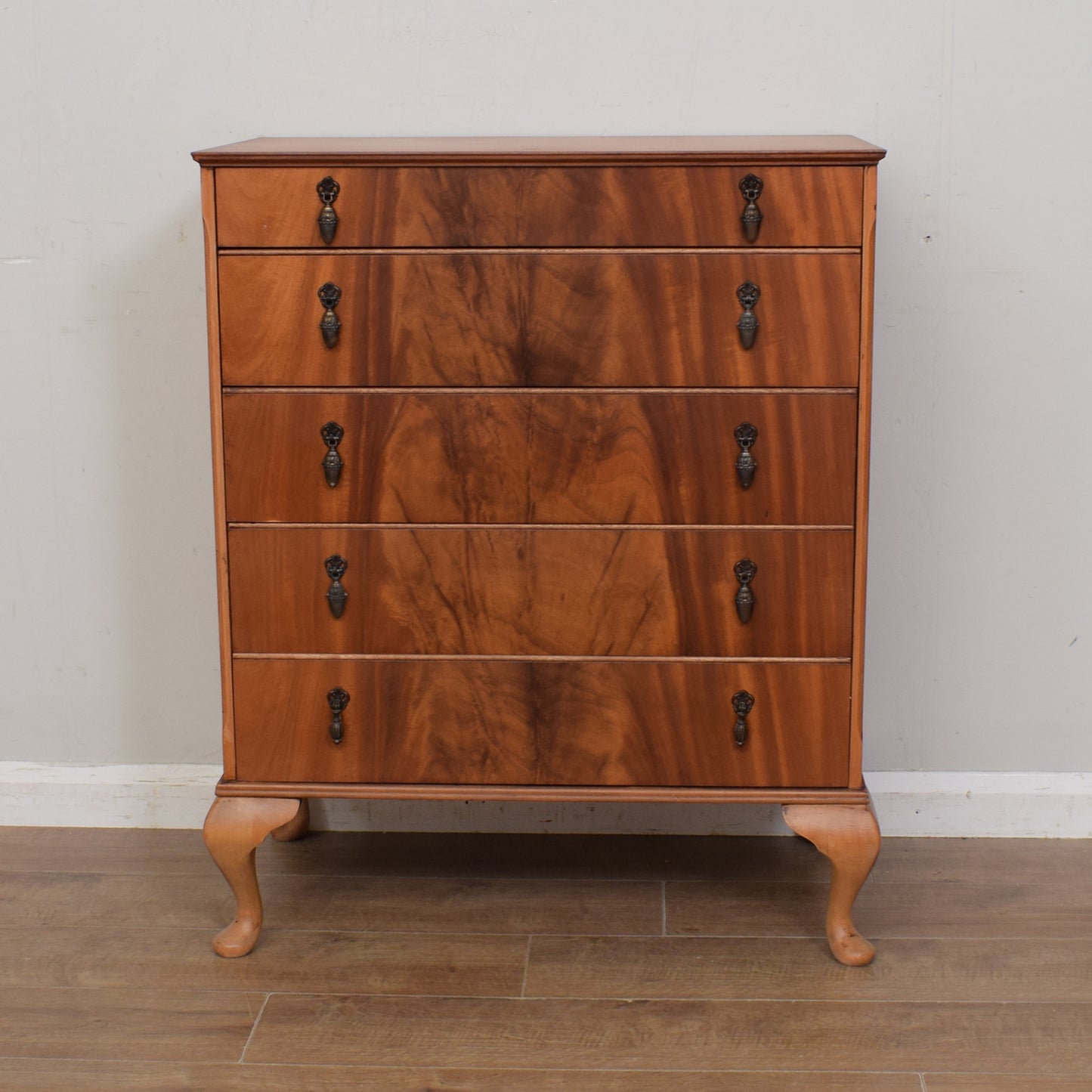 Walnut Chest Of Drawers