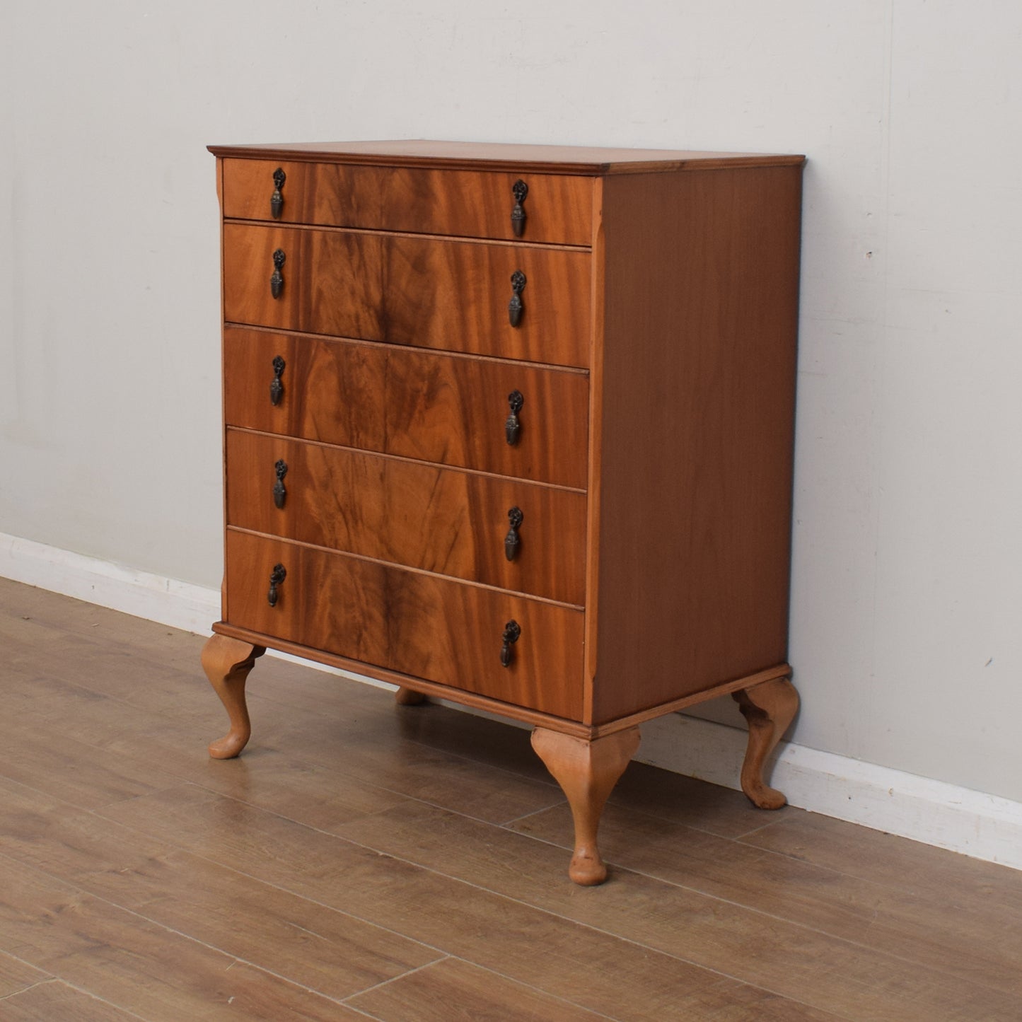 Walnut Chest Of Drawers