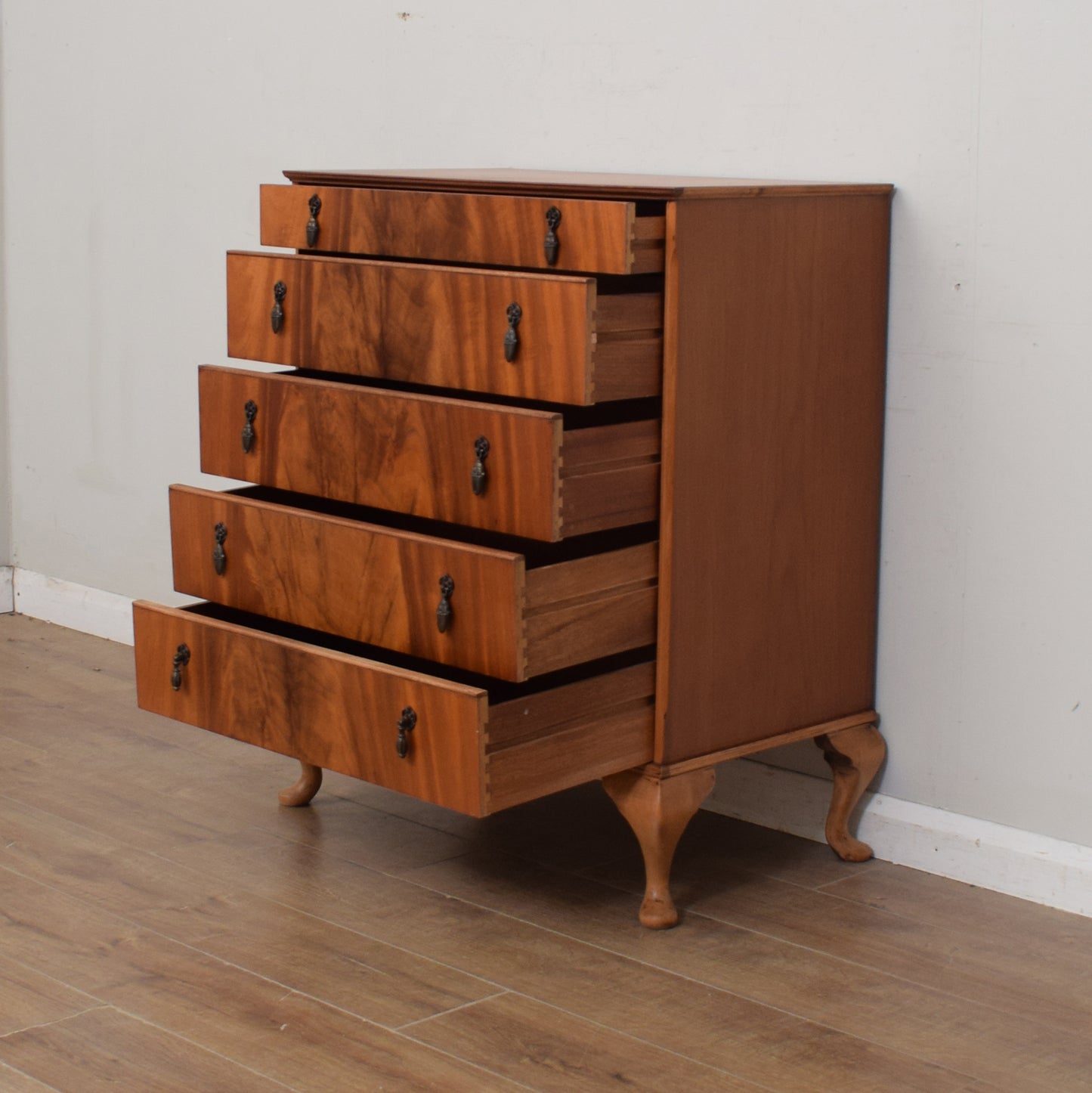 Walnut Chest Of Drawers